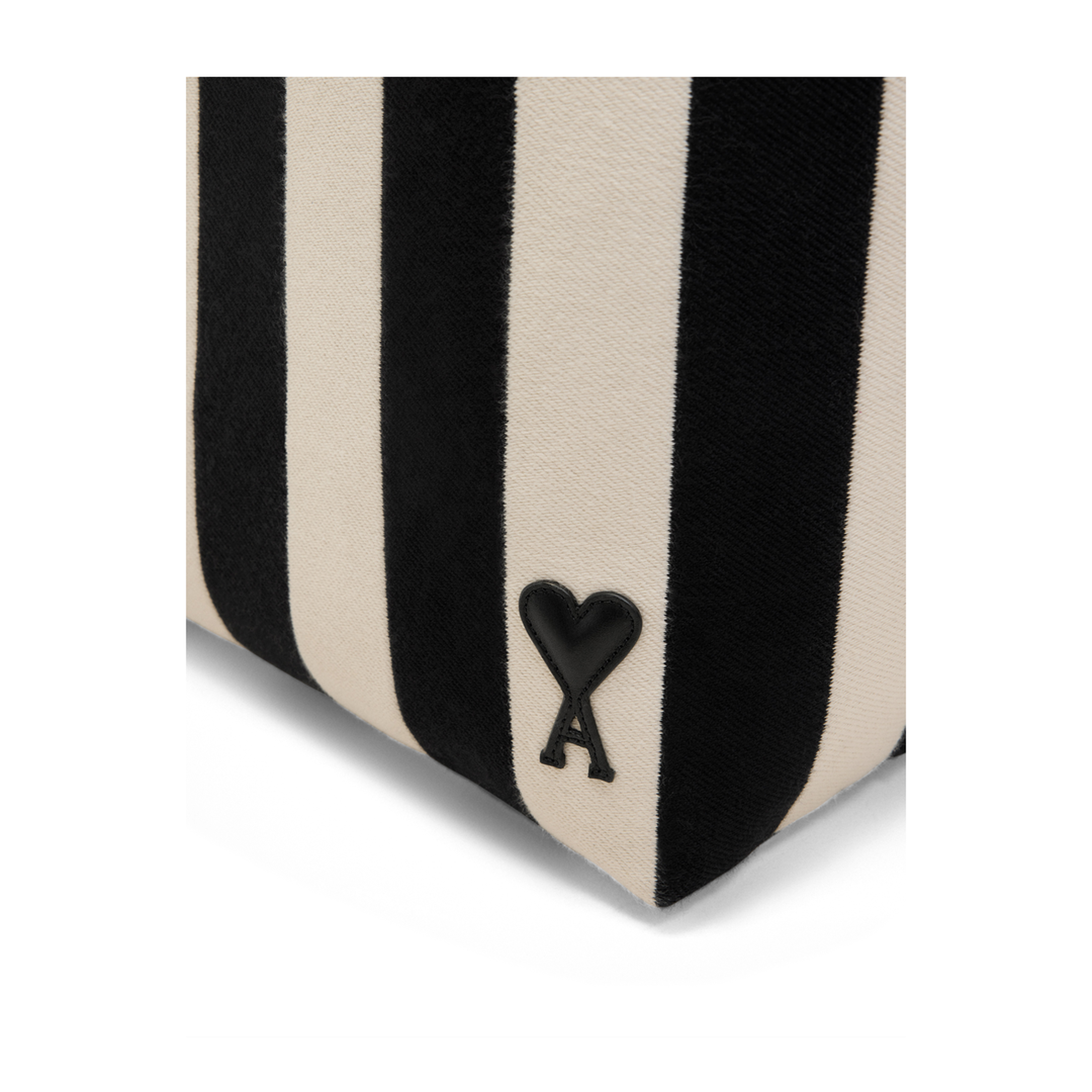MAYFEYR - Ami Paris - White Cotton De Coeur Shopping Bag - ULL733AW00261360