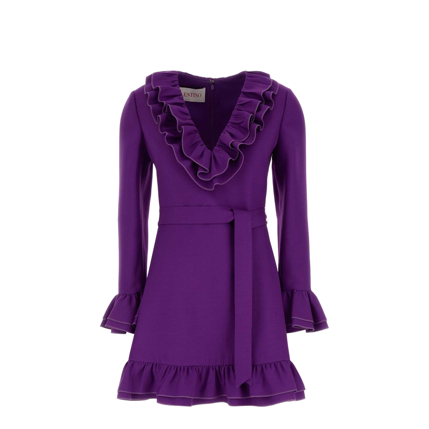 Crepe Couture Mini Dress