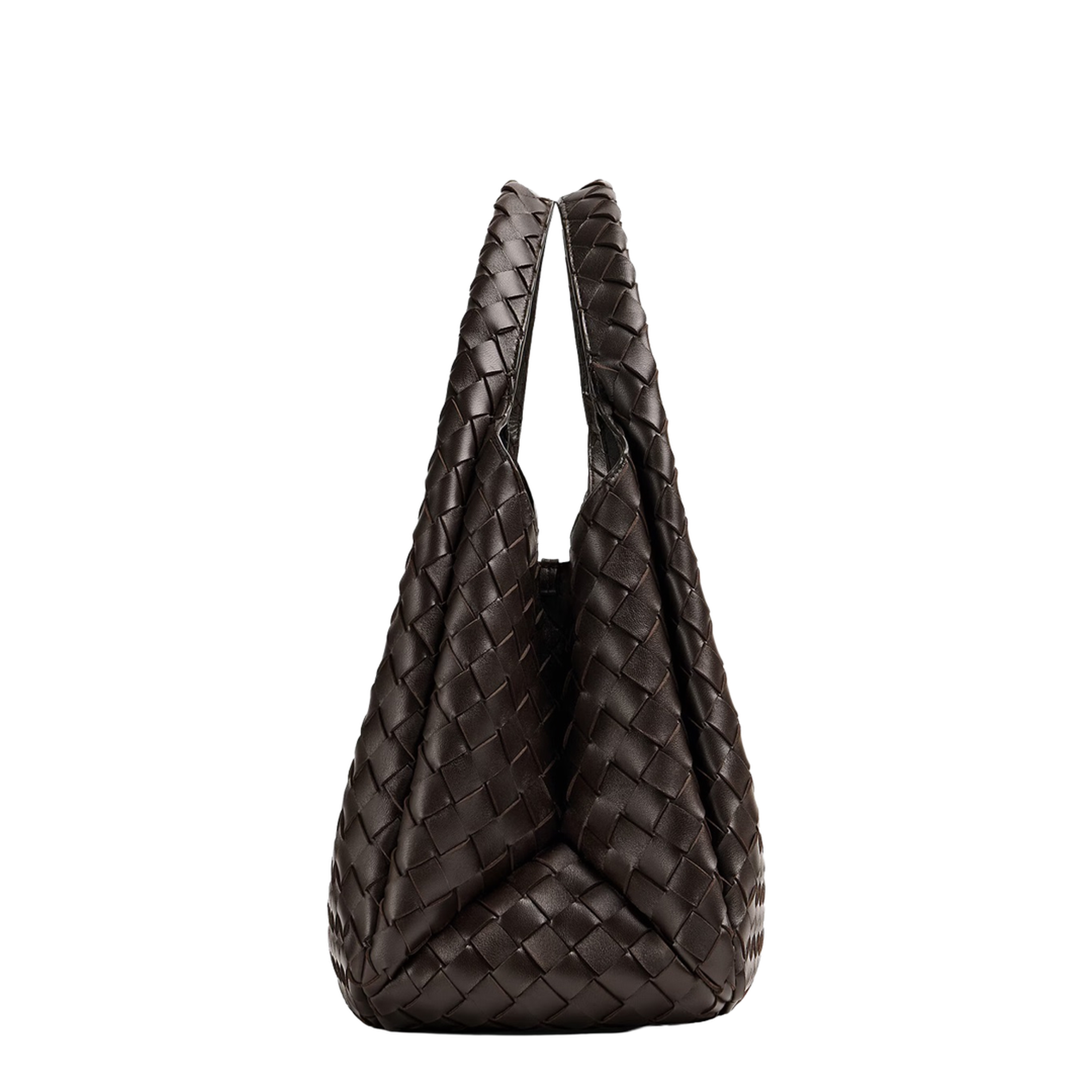 Campana Medium Lambskin Shoulder Bag - Fondant