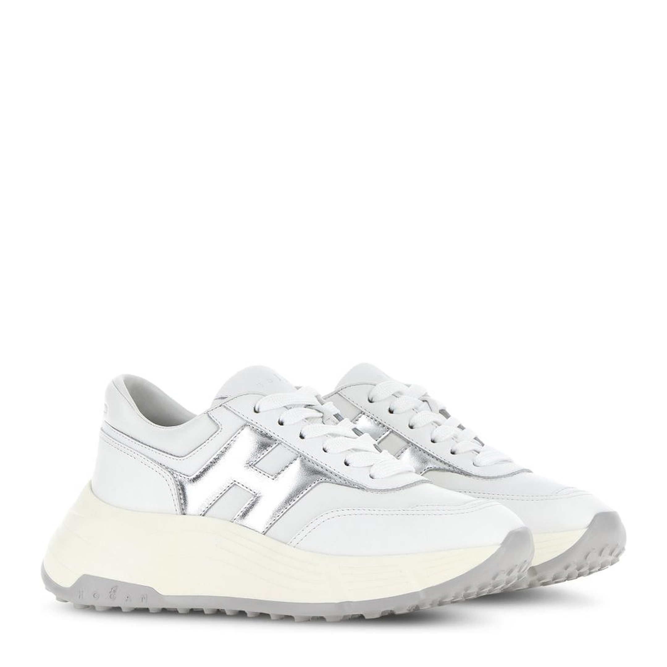Hi-Fi Leather Sneakers