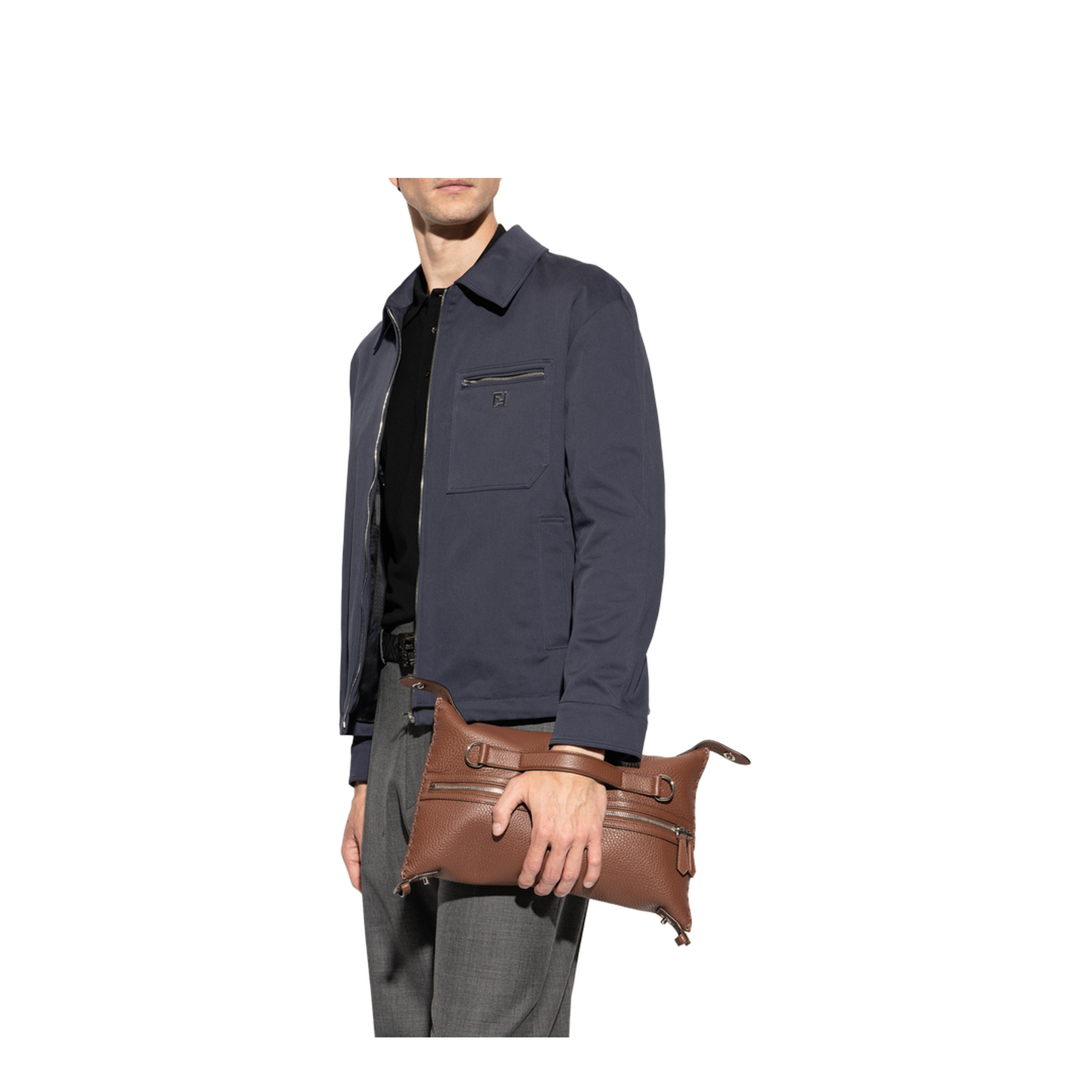 Selleria Small Leather Crossbody Bags - Brown