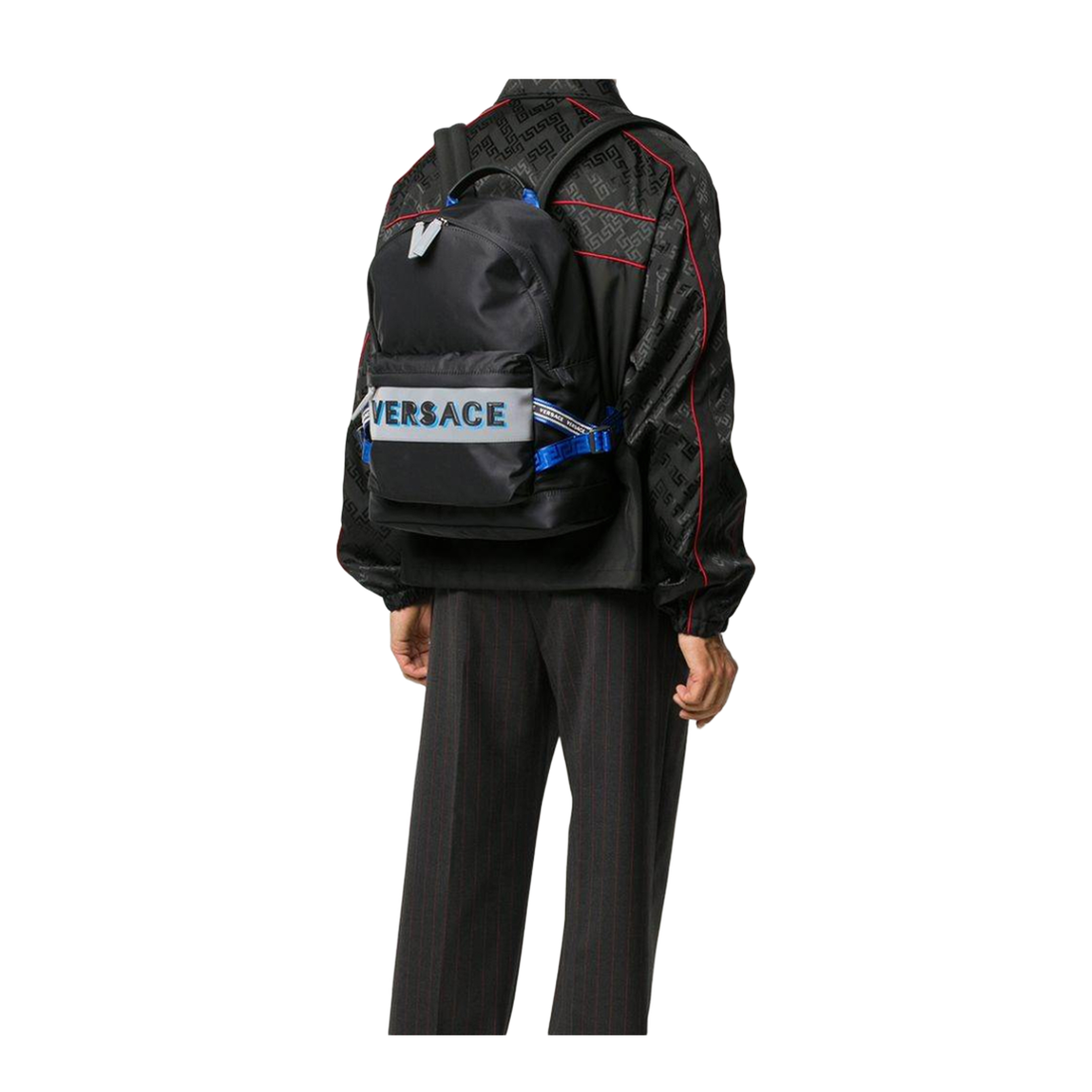 Black Fabric Backpack