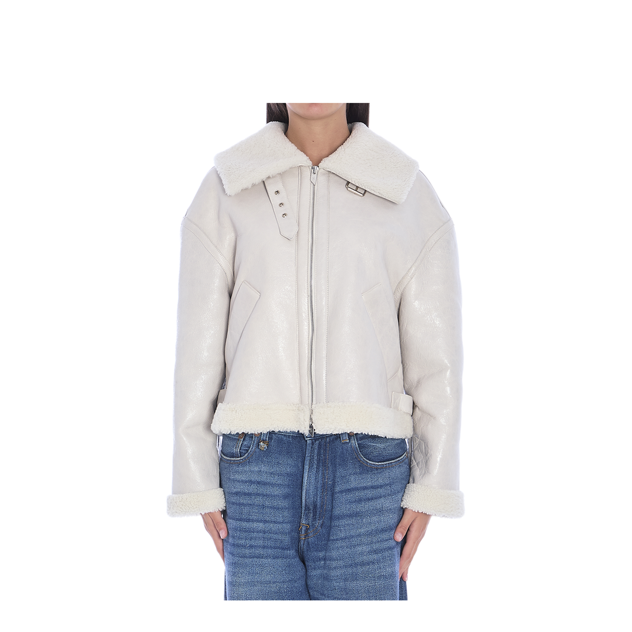MAYFEYR - Salvatore Santoro - Ivory Shearling Jacket - 47055TRIXIVORY