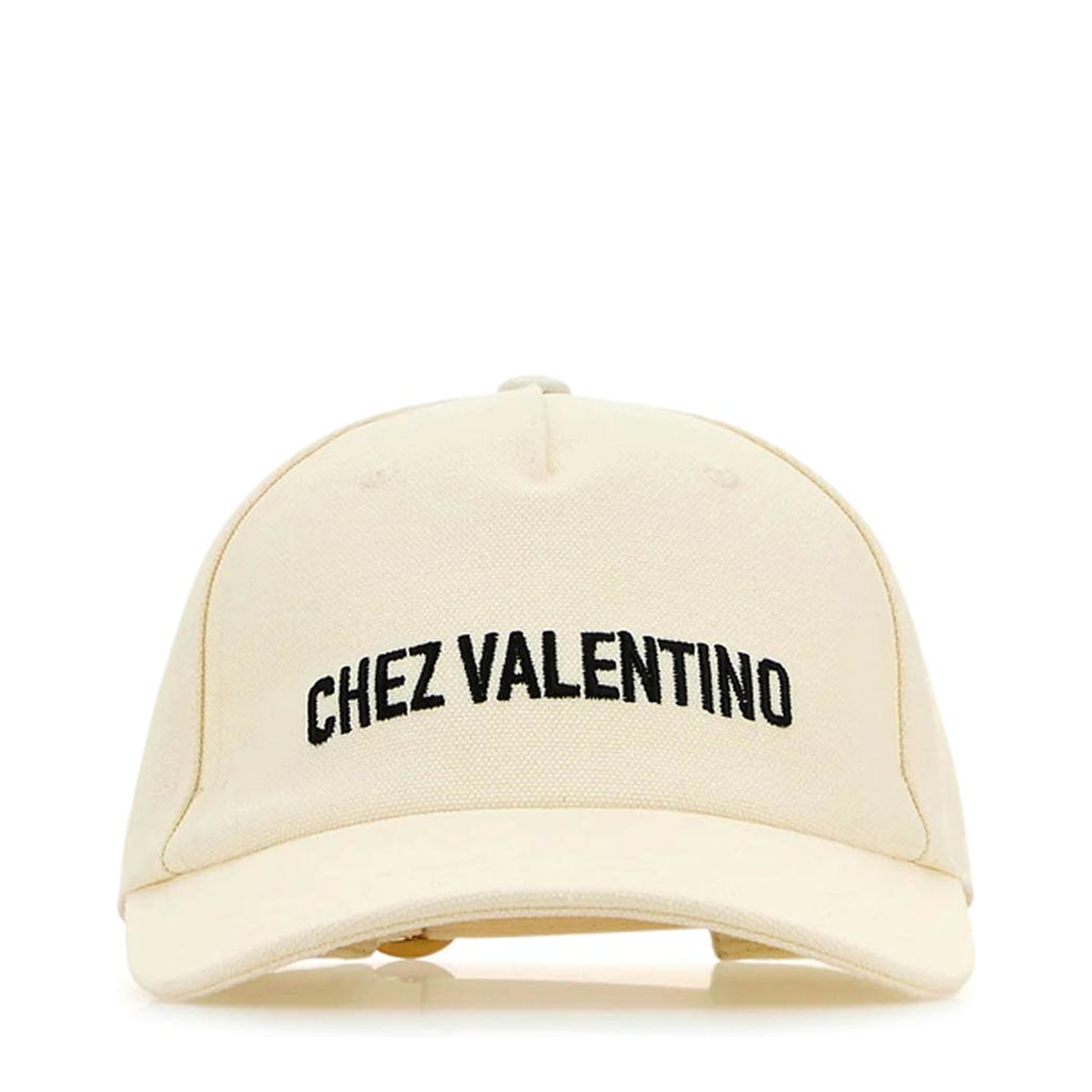 Cotton Baseball Cap Ivory