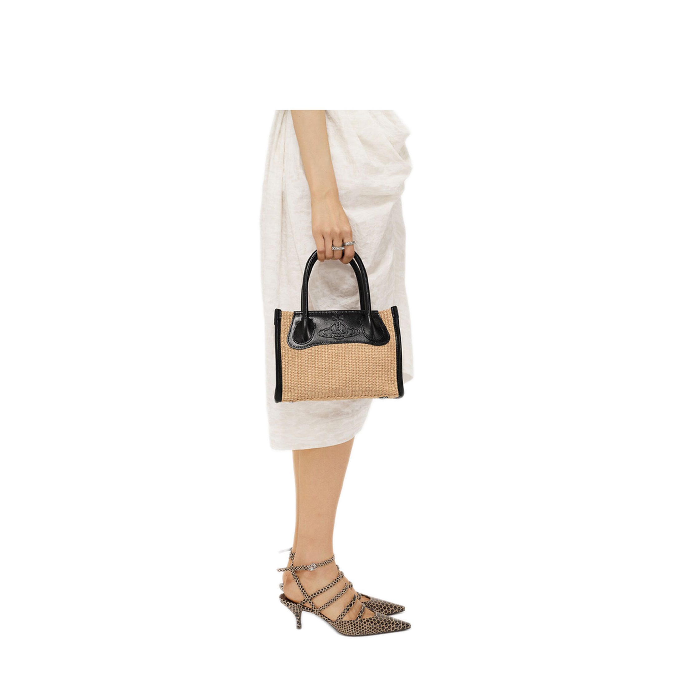 MAYFEYR - Vivienne Westwood - Troy Small Crossbody Tote Bag - 4803001VUW01D0B402
