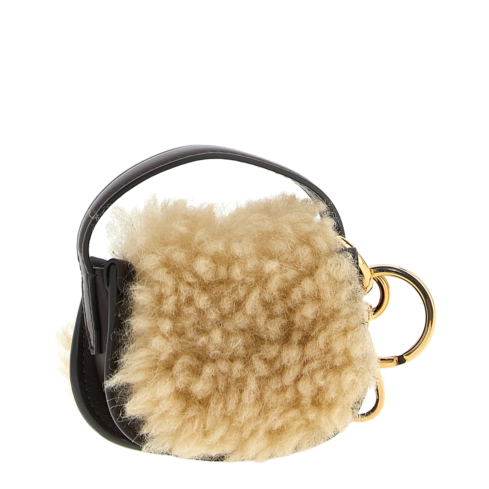 Cindolo Shearling Bag In Multicolor