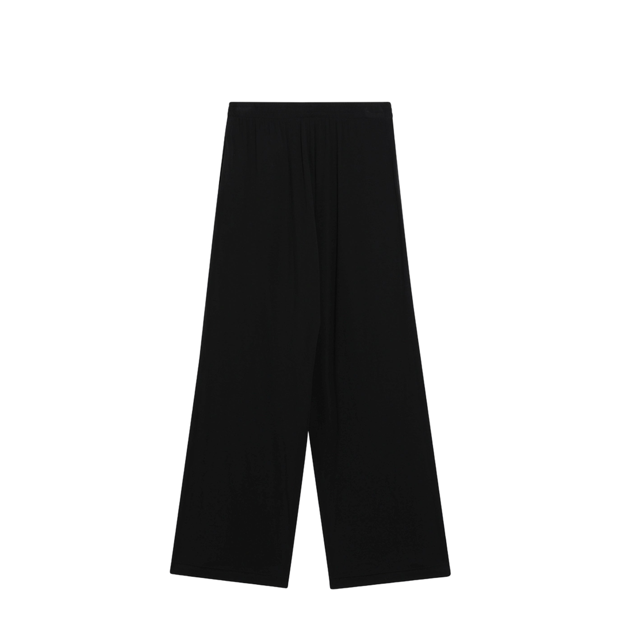 MAYFEYR - Balenciaga - Palazzo Trousers With Elastic Waist In Black Wool - 838868TJT351000