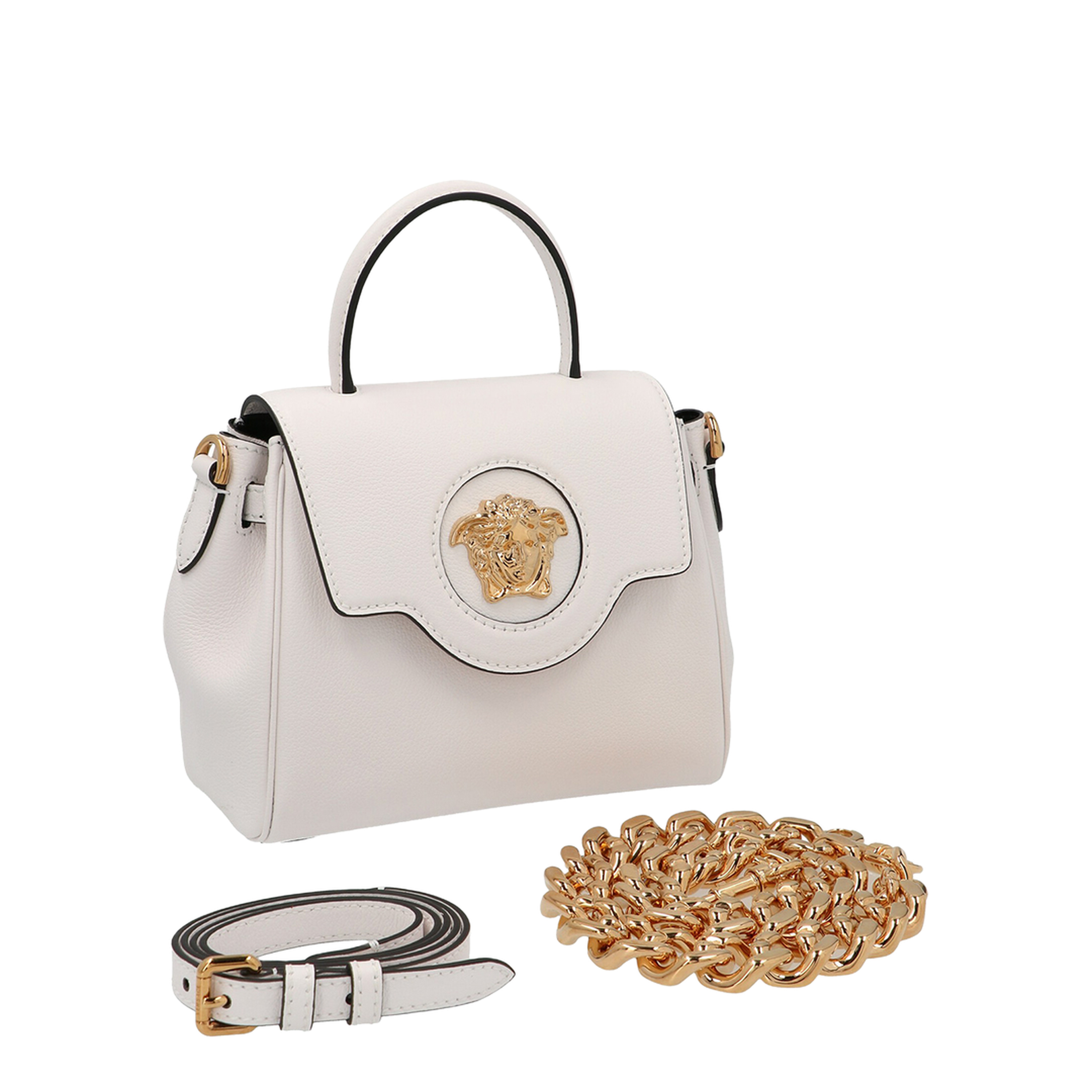 Medusa Handbag White
