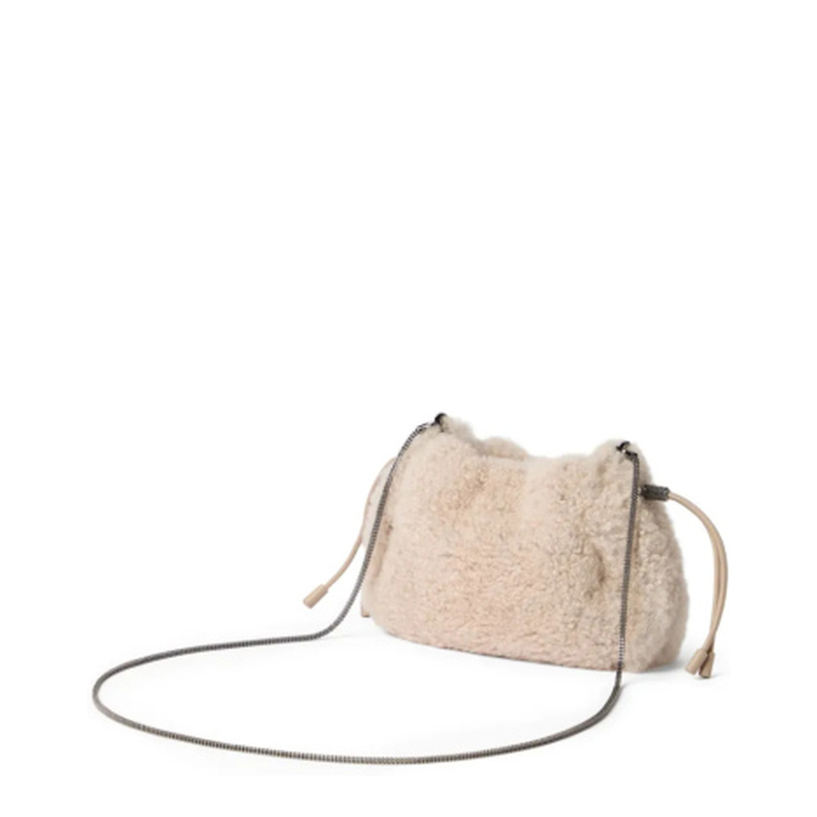 Mellow Mini Shearling Shoulder Bag