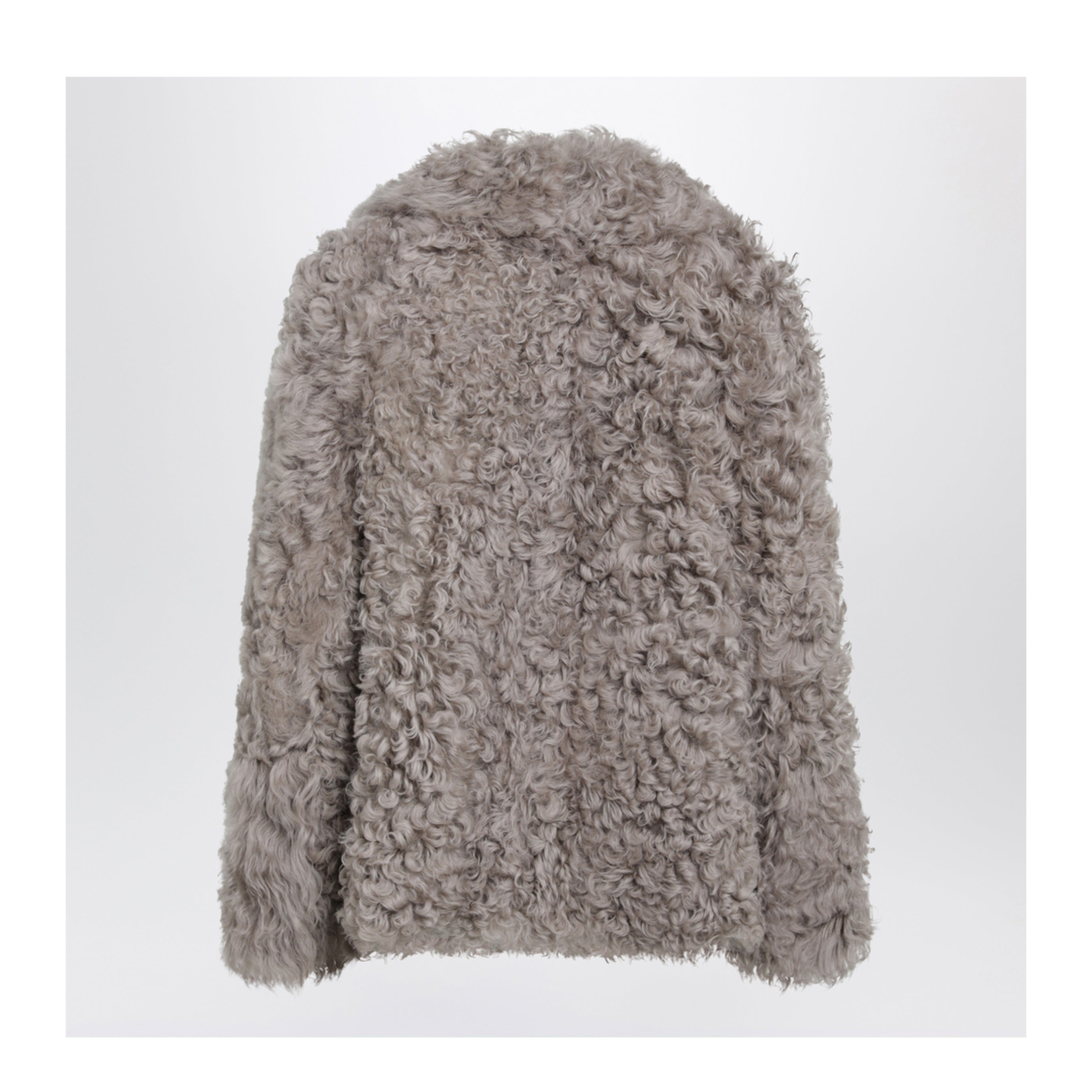 MAYFEYR - Blancha - Short Taupe Fur Jacket - 2613330075TO