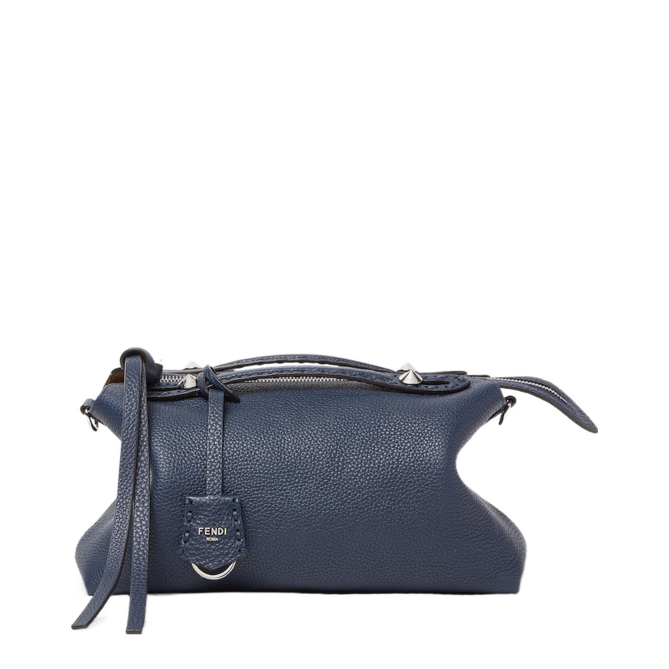 Messenger Bag Leather Deep Blue
