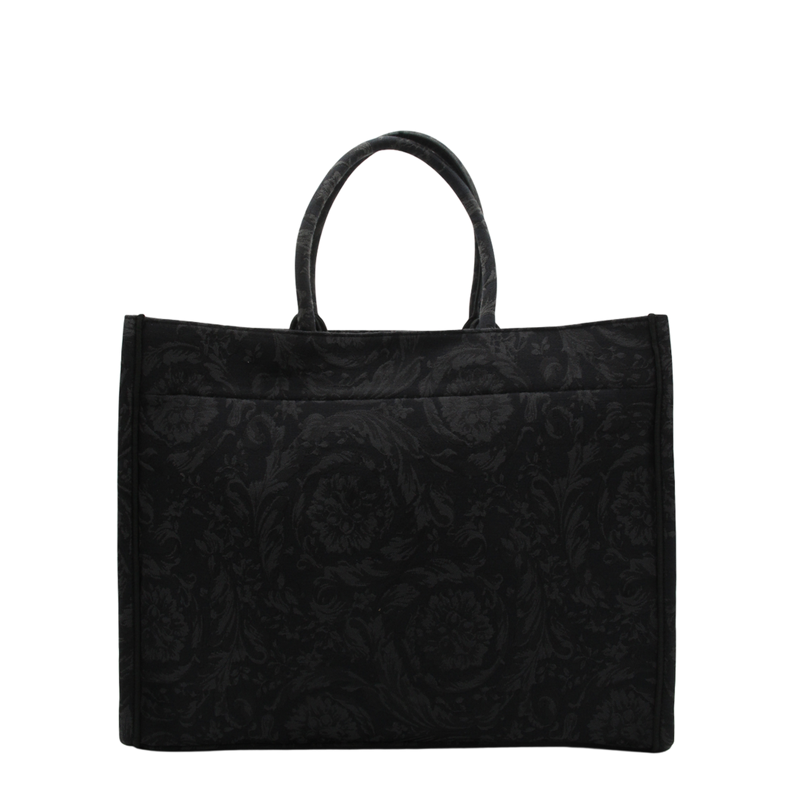 Embroidered Fabric Big Athena Shopping Bag