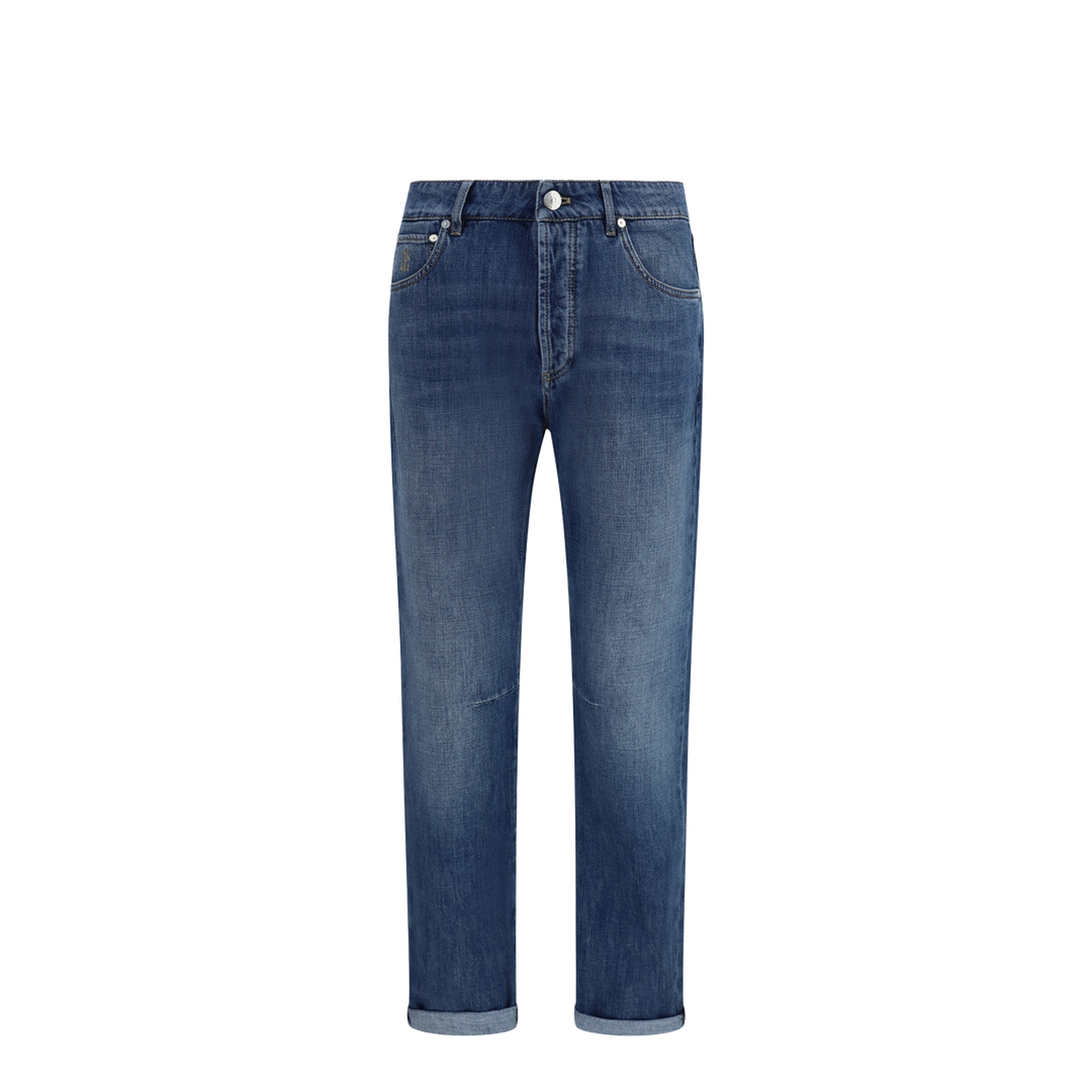 MAYFEYR - Brunello Cucinelli - Straight Five-Pocket Jeans In Cotton - M0Z37X1290