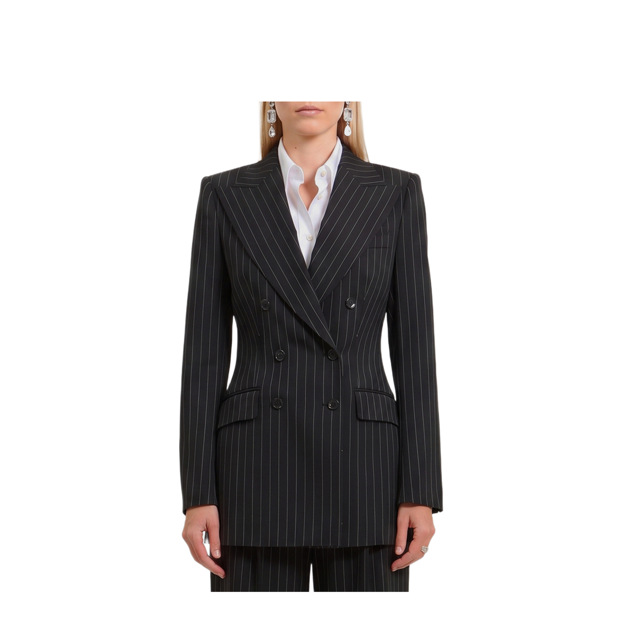 MAYFEYR - Dolce & Gabbana - Double-Breasted Chalk Stripe Jacket - F29QFTFRZATS8051
