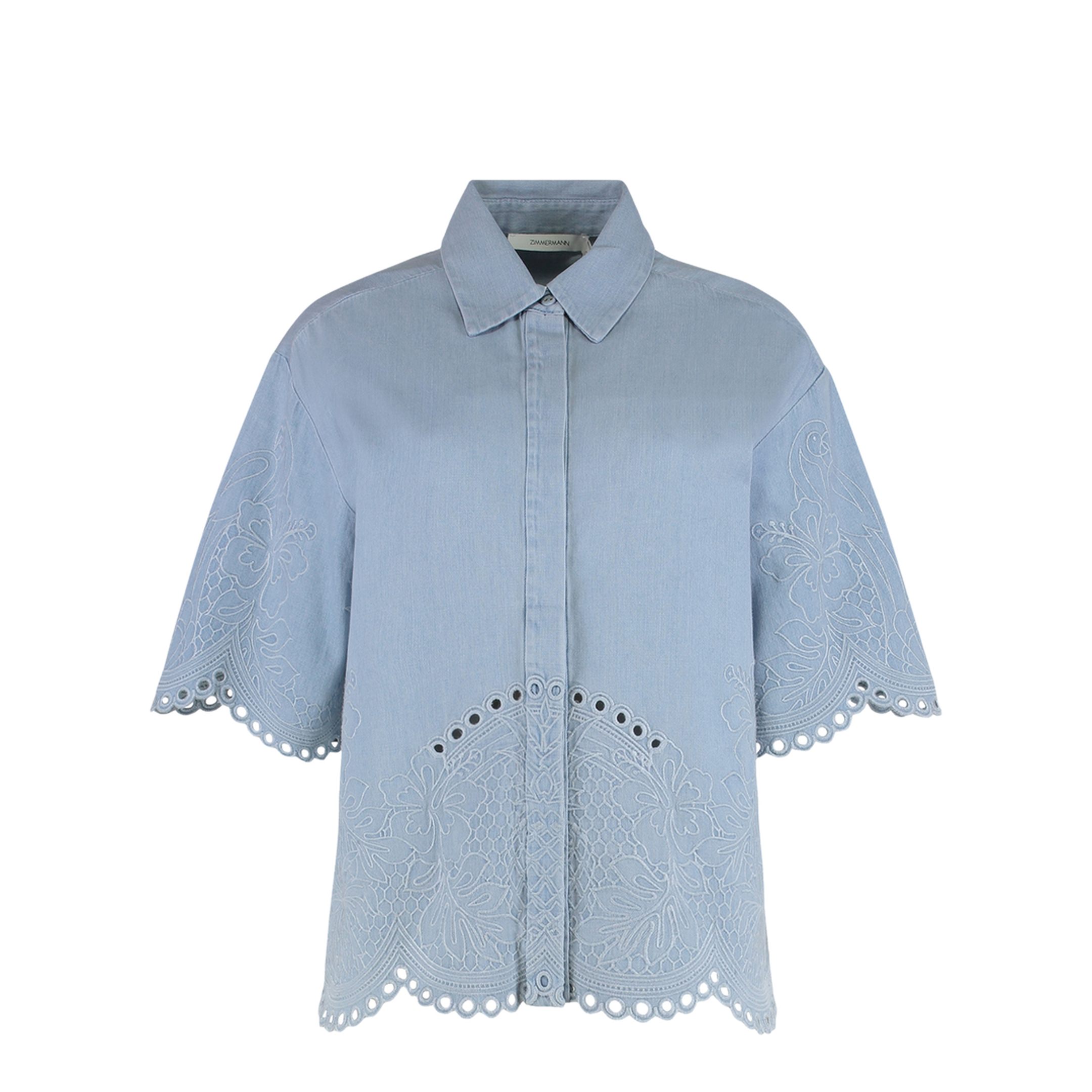 Daylight Embroidered Denim Shirt