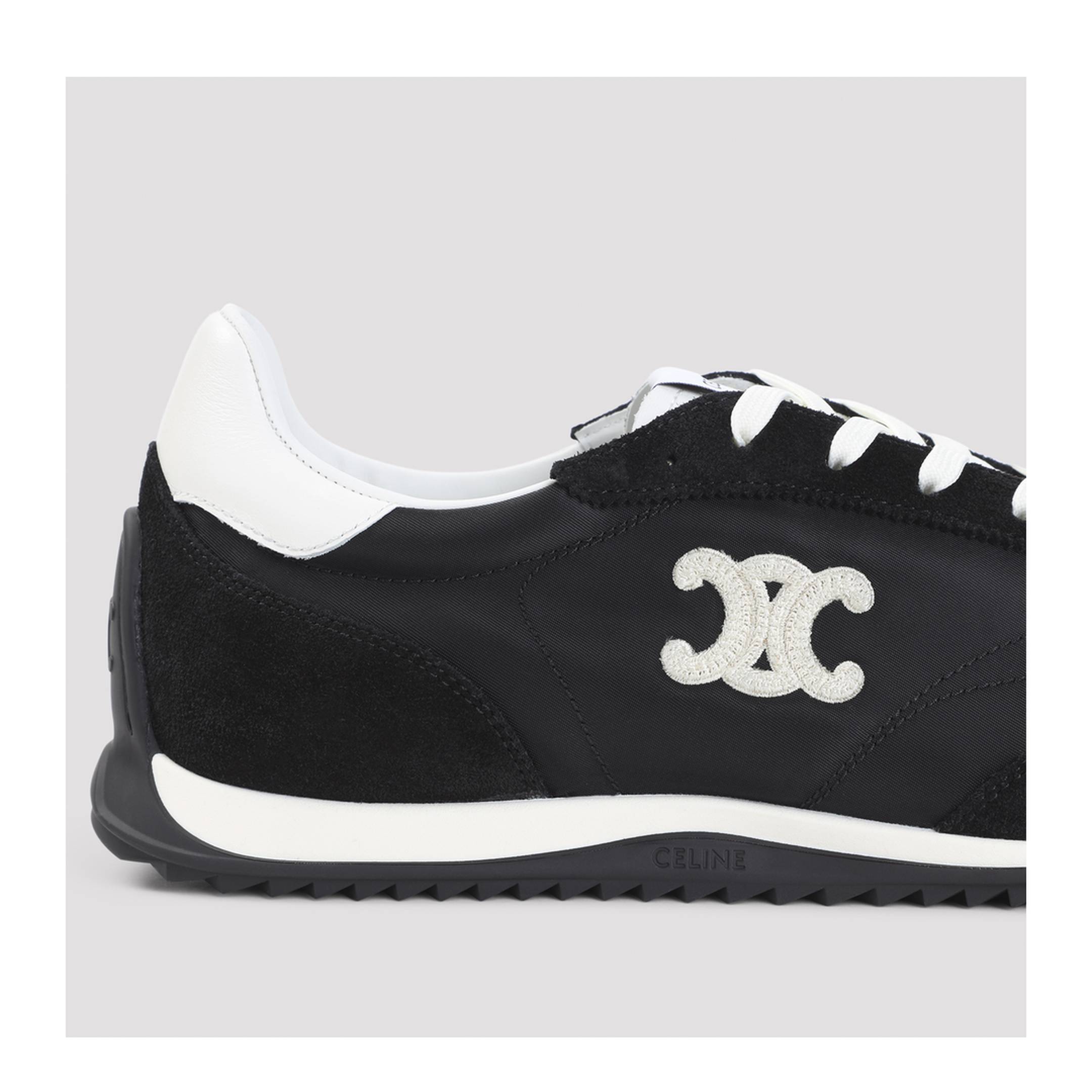 MAYFEYR - Celine - Low Lace-Up Sneakers With Triomphe - 364945257