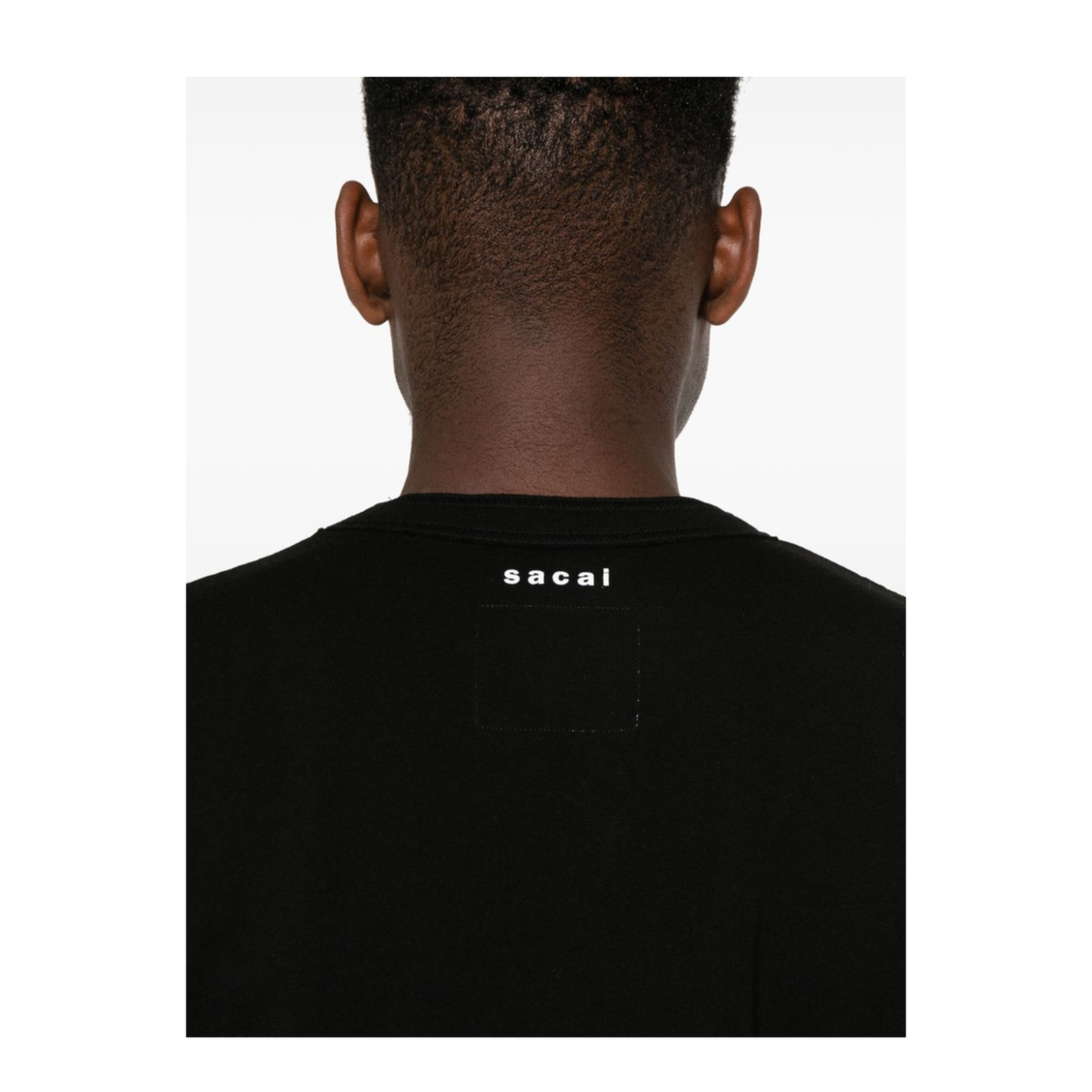 Cotton T-Shirt in Black