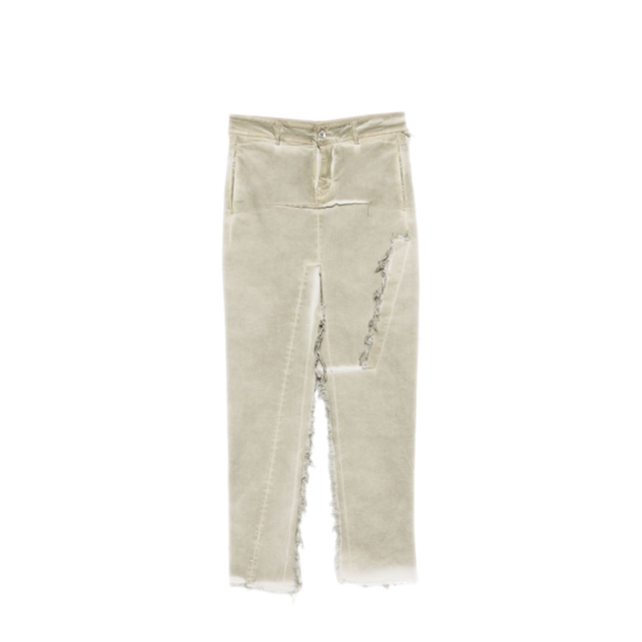 MAYFEYR - Rick Owens - Denim Sliced Skirt - DS01F4340SDSN138