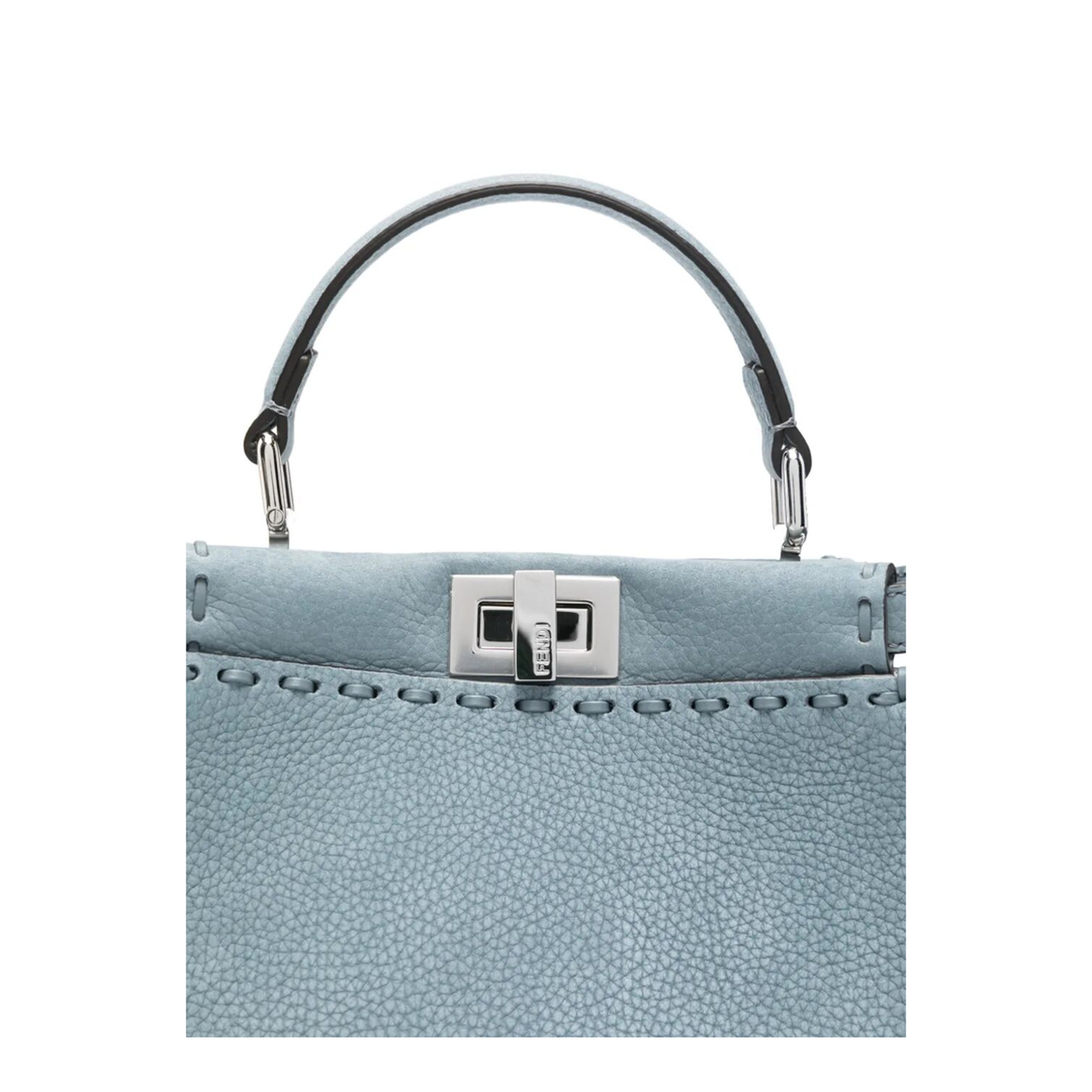 MAYFEYR - Fendi - Peekaboo Iseeu Mini Suede Bag - 8BN244AVQQ