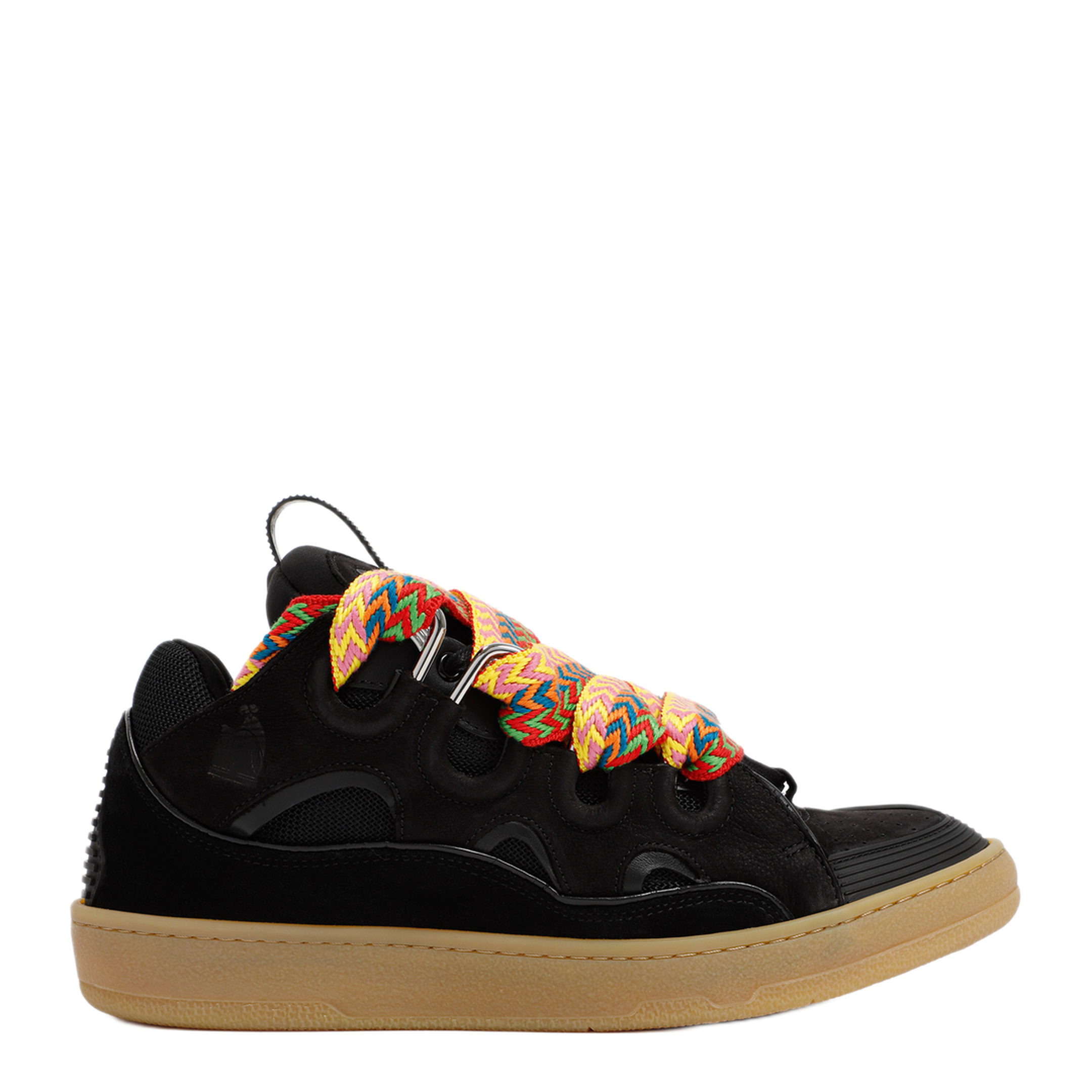 MAYFEYR - Lanvin - Leather Curb Sneakers - FUSKDK12DRA3P2610