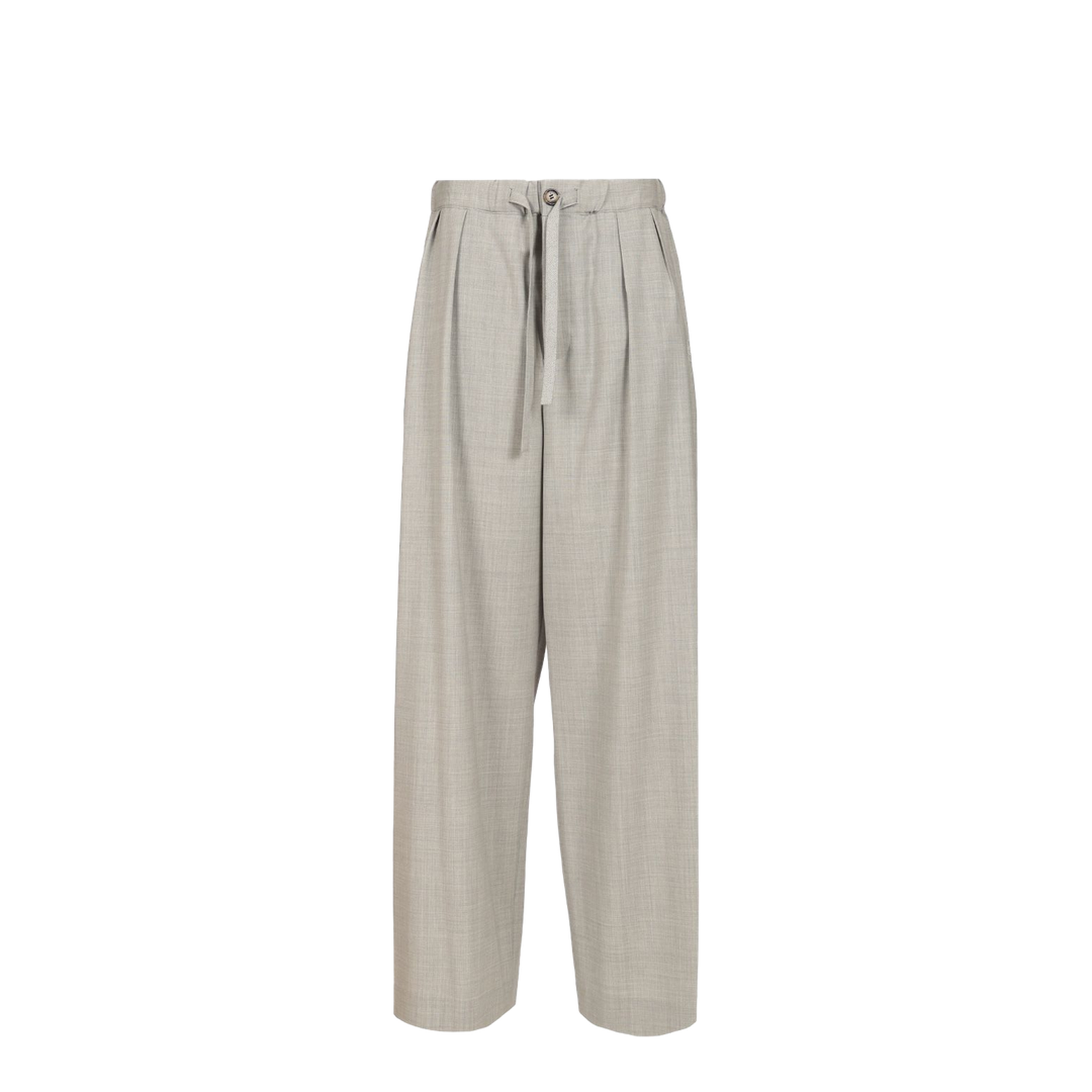 Drawstring Trousers Grey