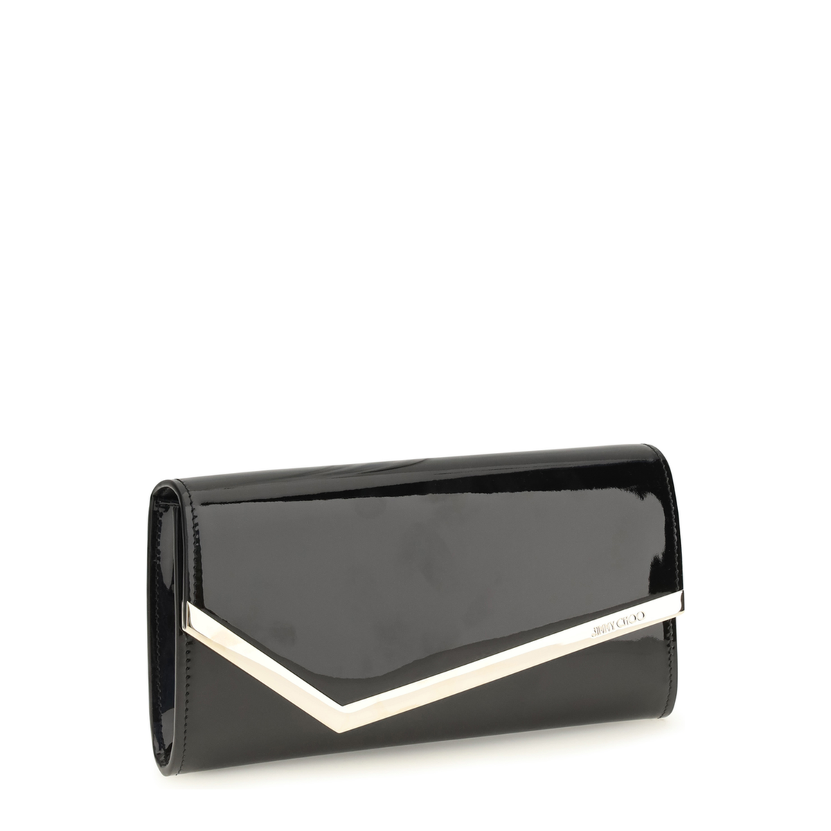 MAYFEYR - Jimmy Choo - Emmie Leather Clutch - J000157030BLACKLIGHT