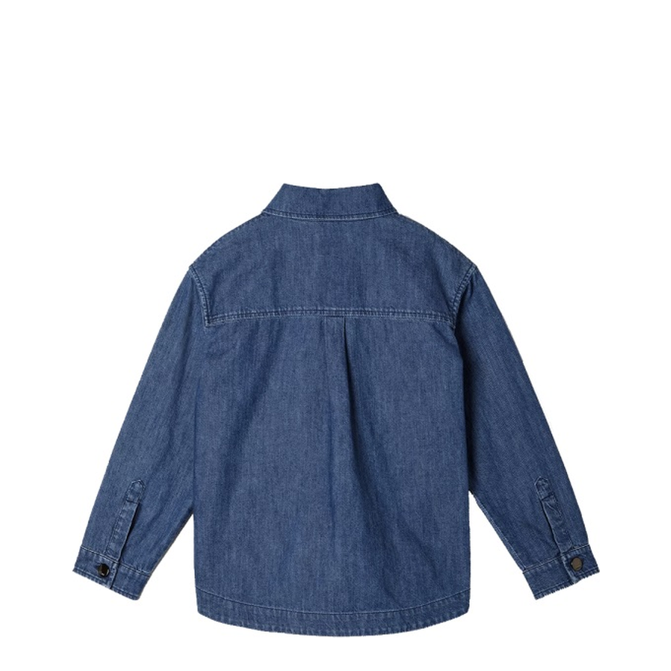 Denim Shirt With Logo