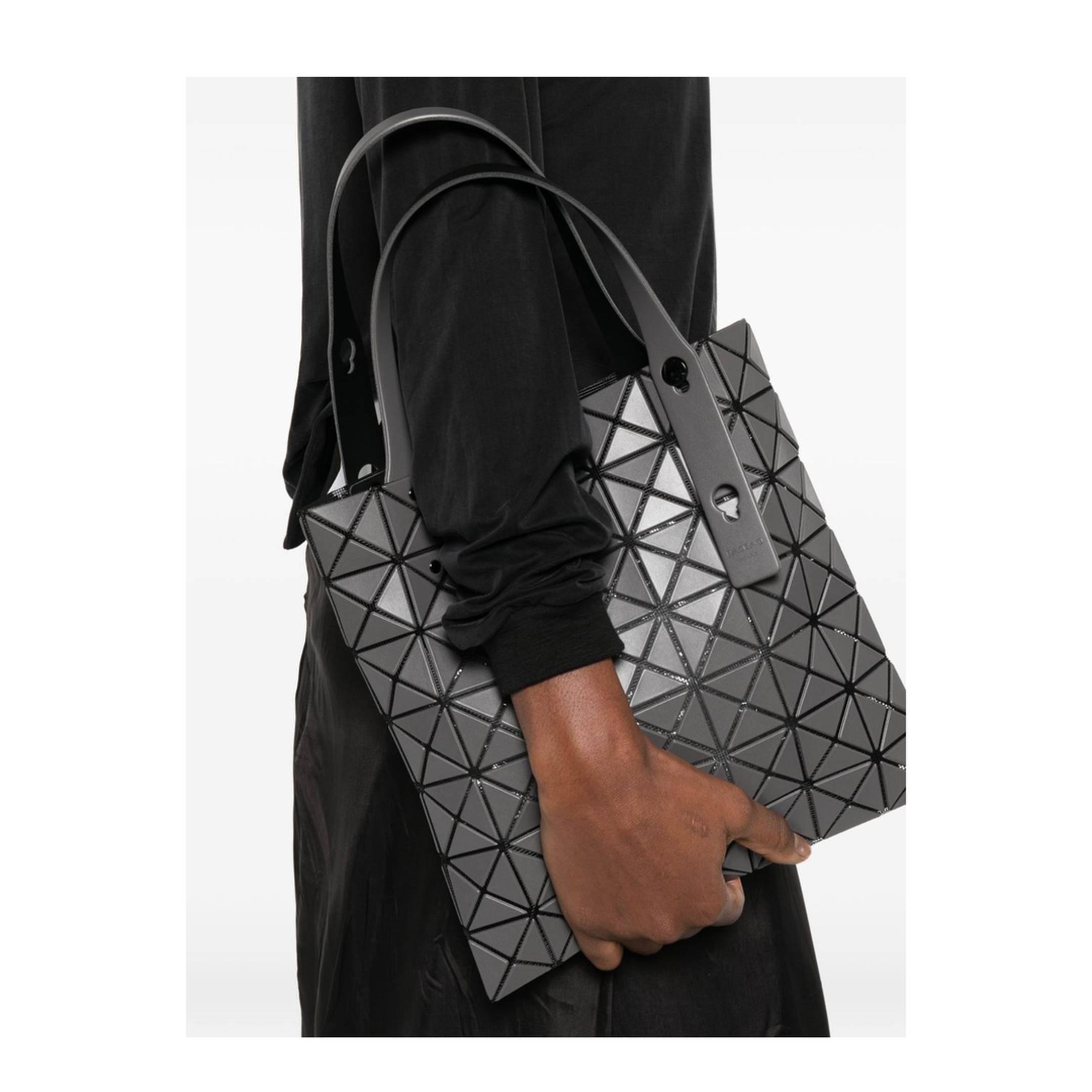 Prism Matte Small Tote Bag - Charcoal Grey
