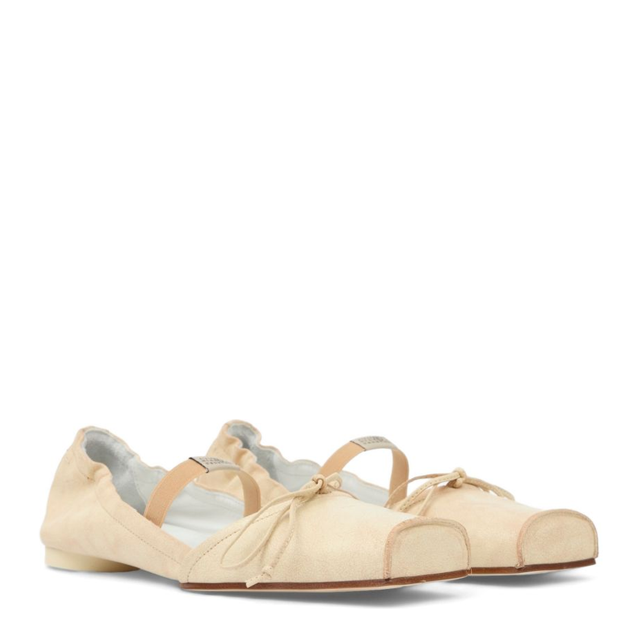 Square Toe Ballet Flats