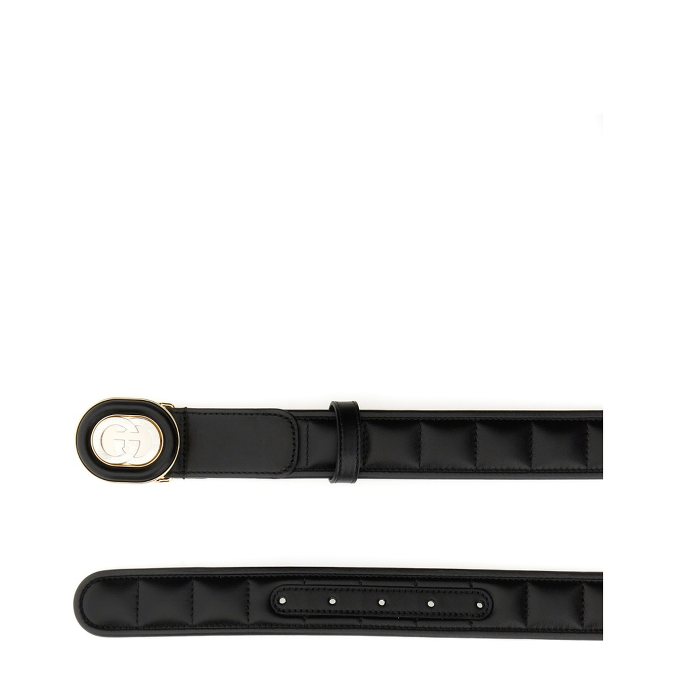 Black Leather Belt