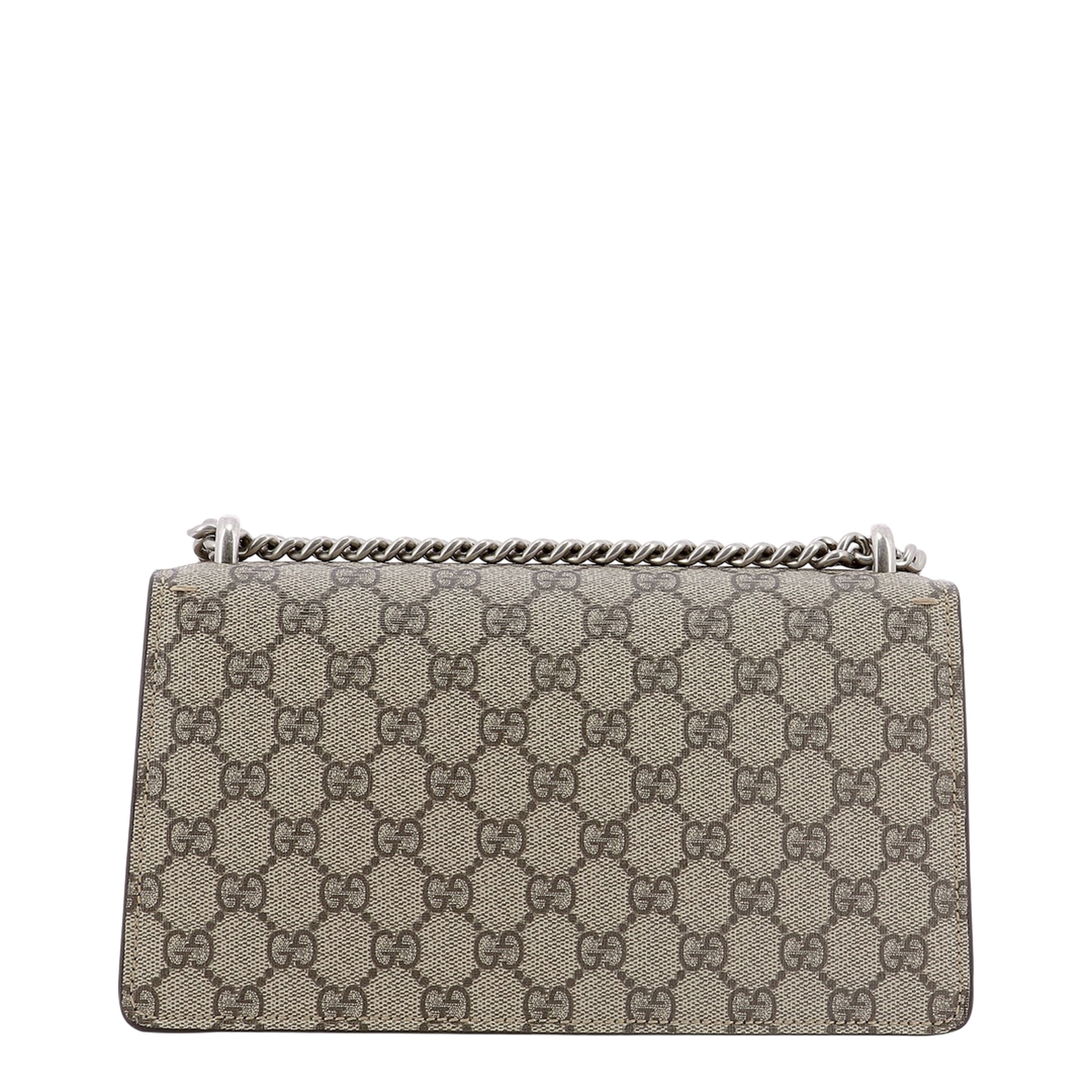 Dionysus Canvas Wallet On Chain - Beige