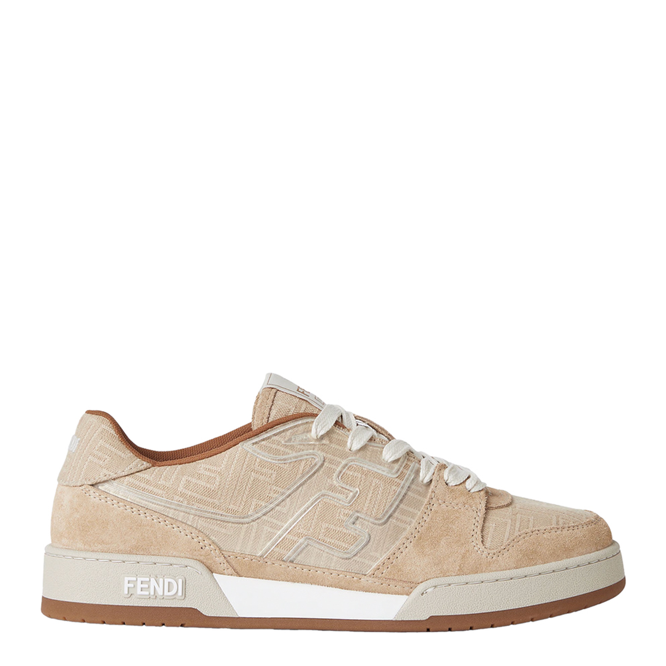MAYFEYR - Fendi - Match Low Top Sneakers In Jacquard Ff - 7E1688AY9B