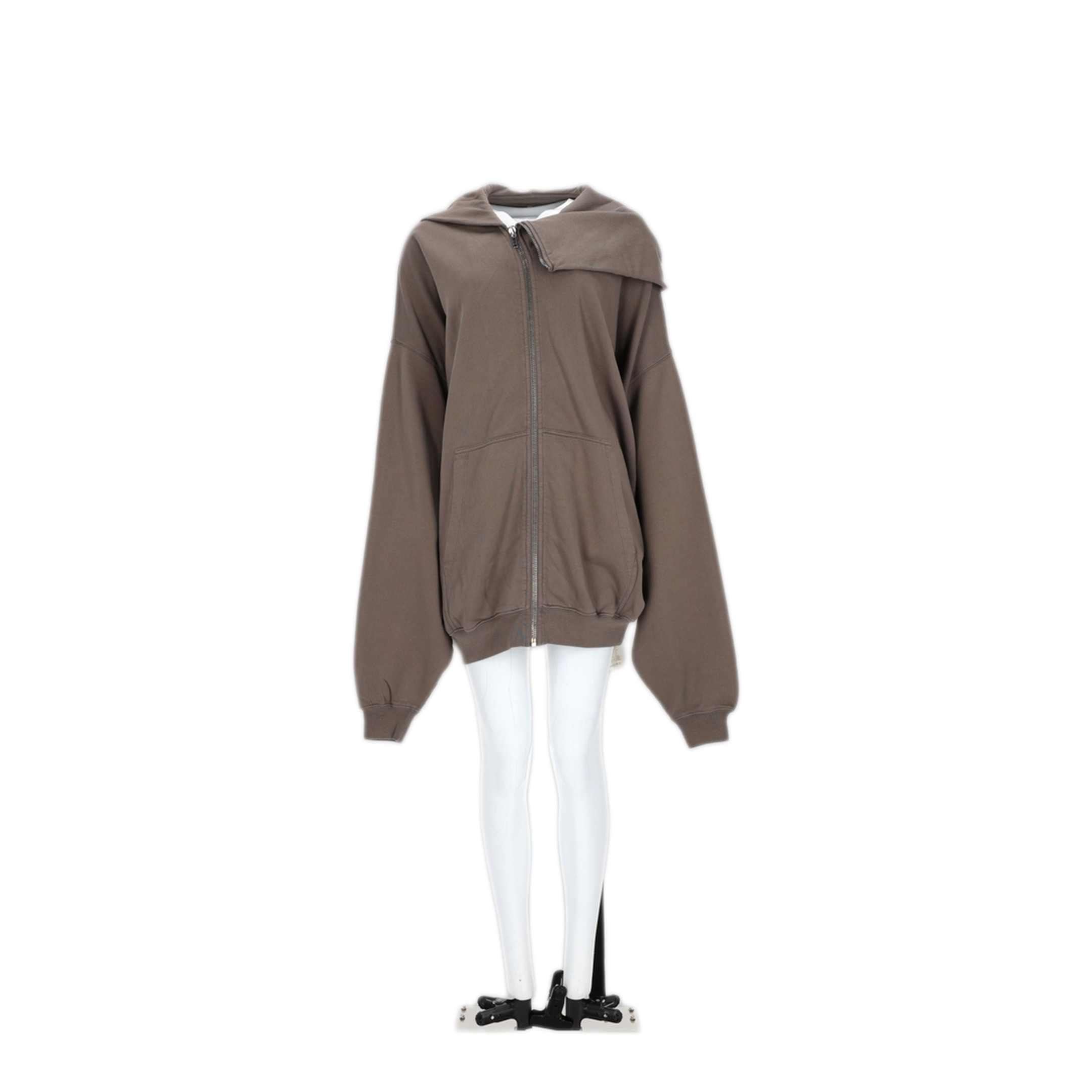 MAYFEYR - Rick Owens - Black Cotton Sweatshirt - DS02F6228FP34