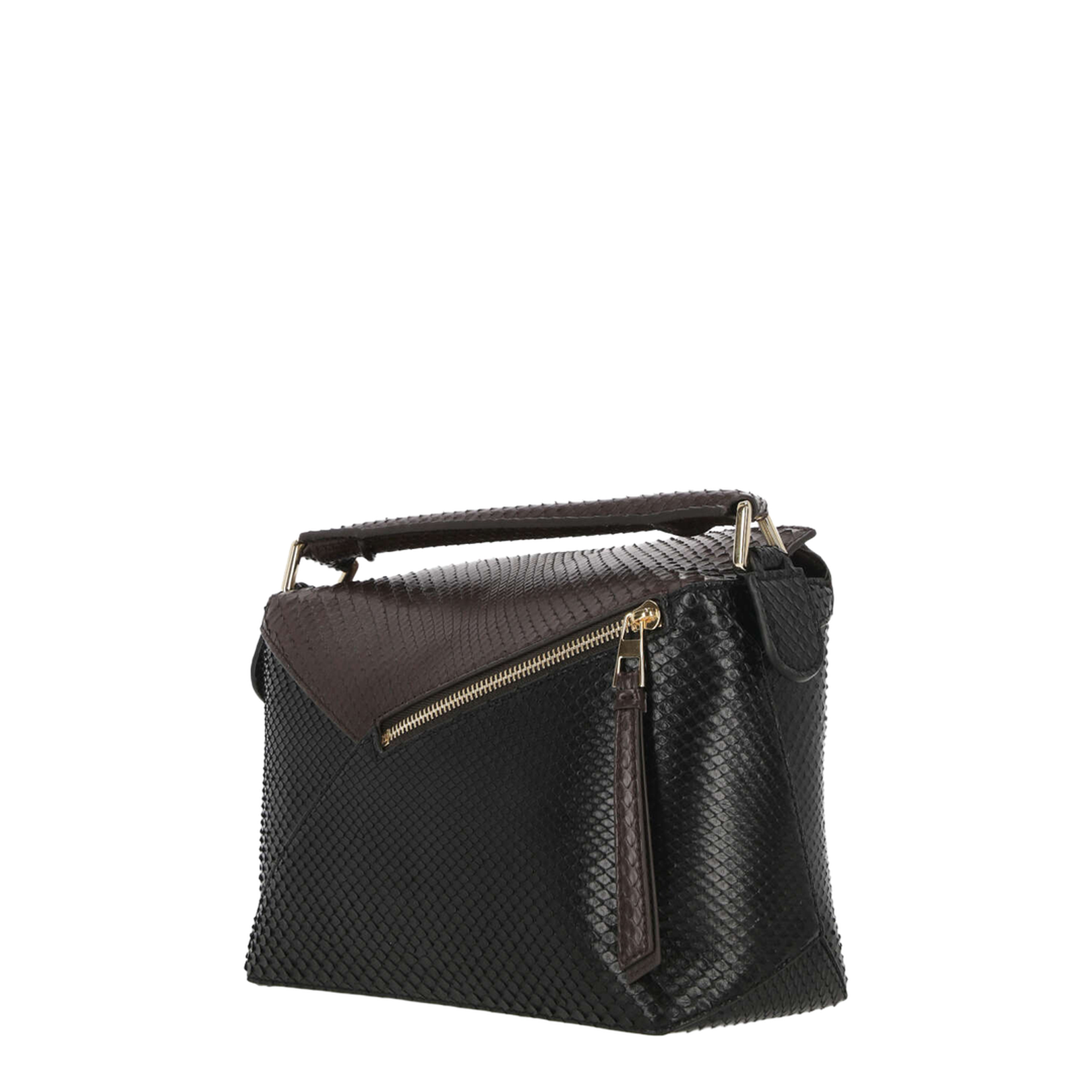 Puzzle Edge Small Bicolour Bag