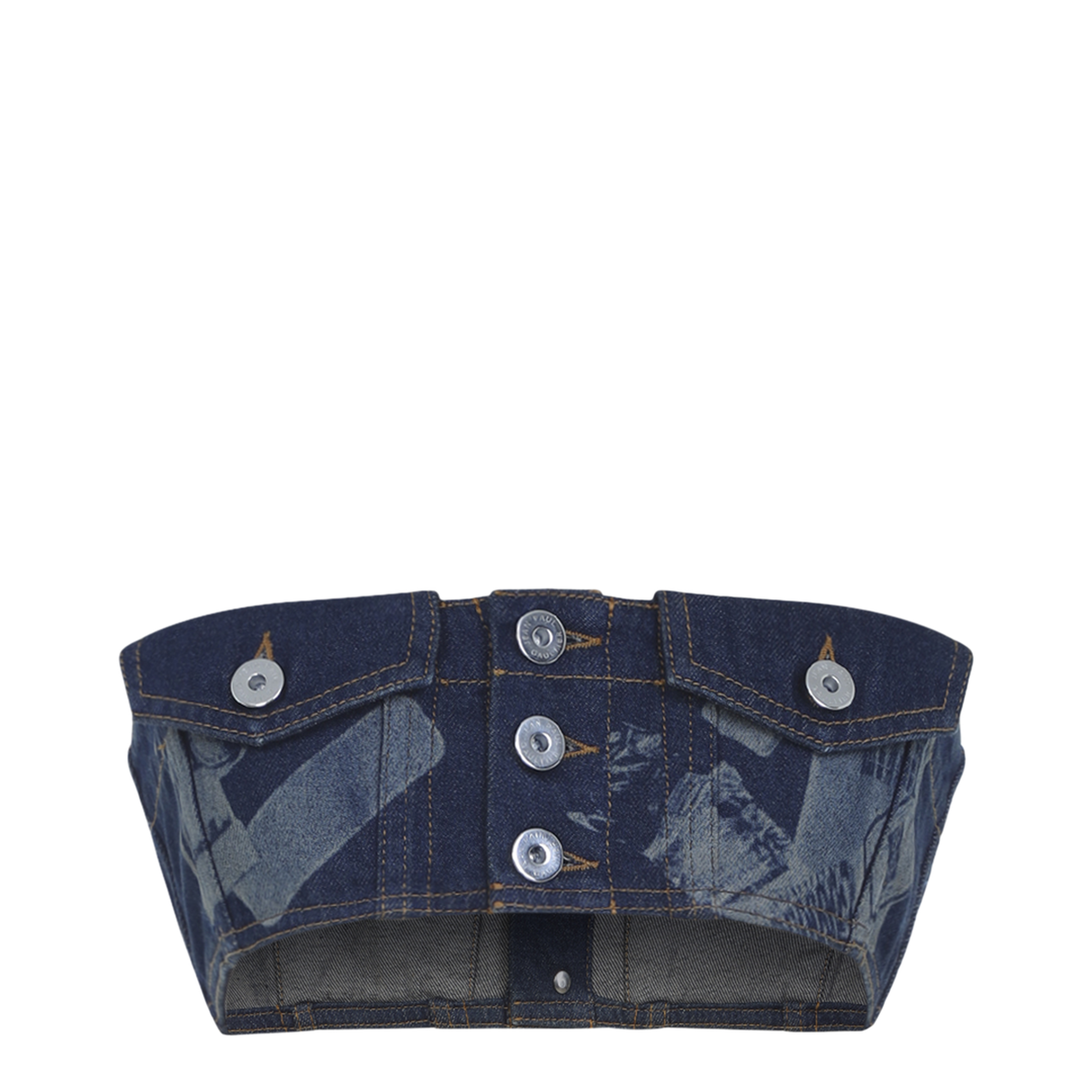 MAYFEYR - Jean Paul Gaultier - Denim Bra Top - 2601WBR014D027