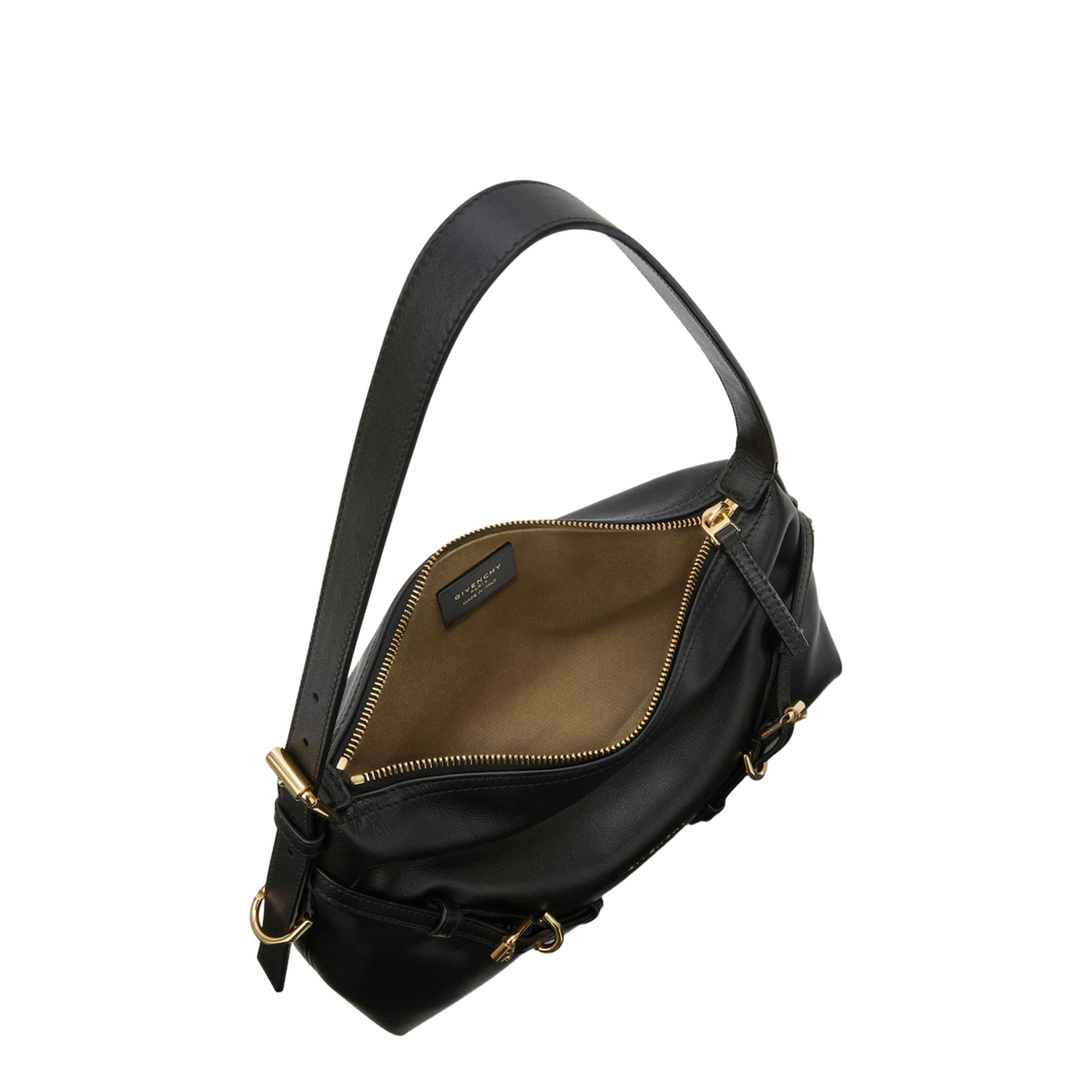 Mini Voyou Bag in Shiny Leather