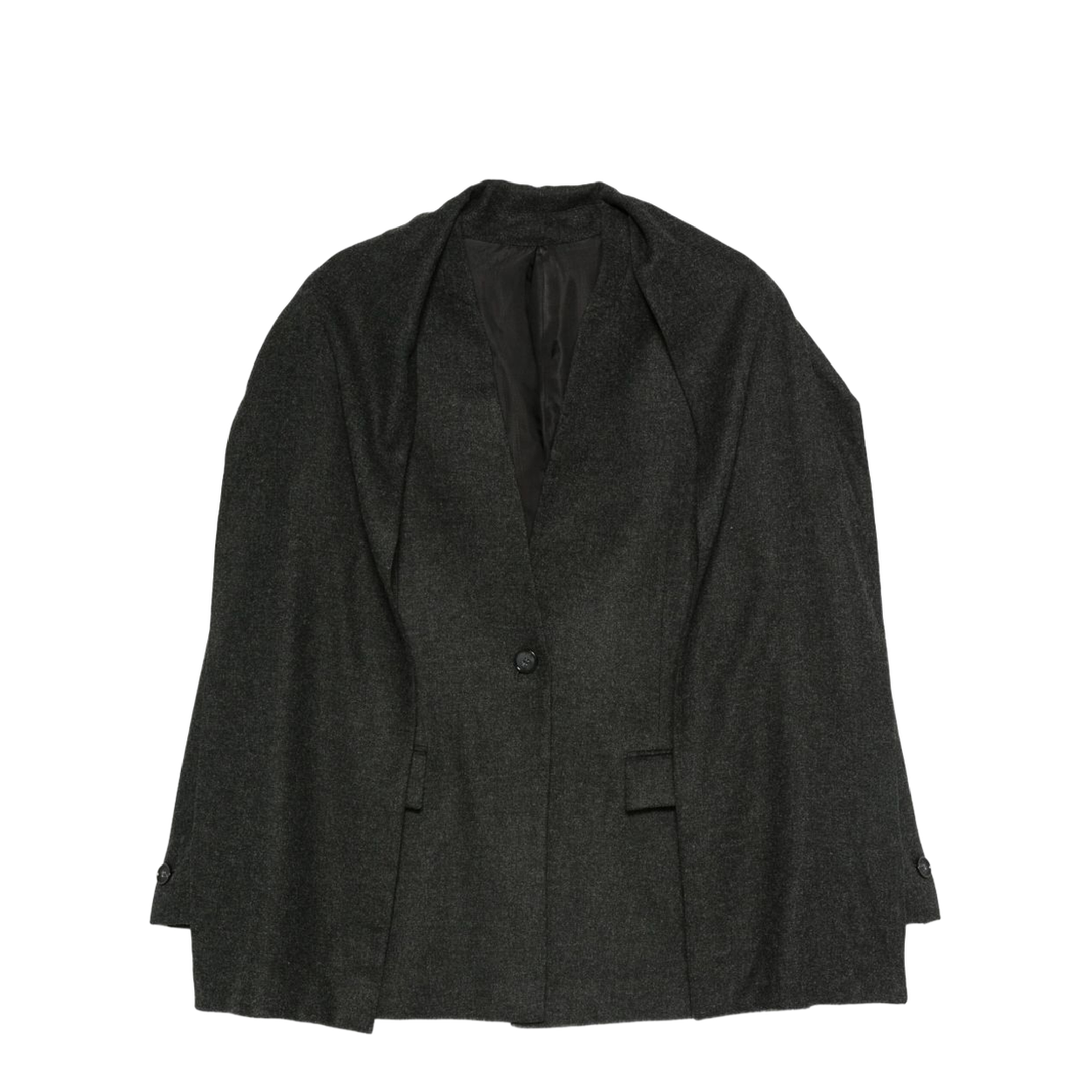 Viscose and Wool Blazer