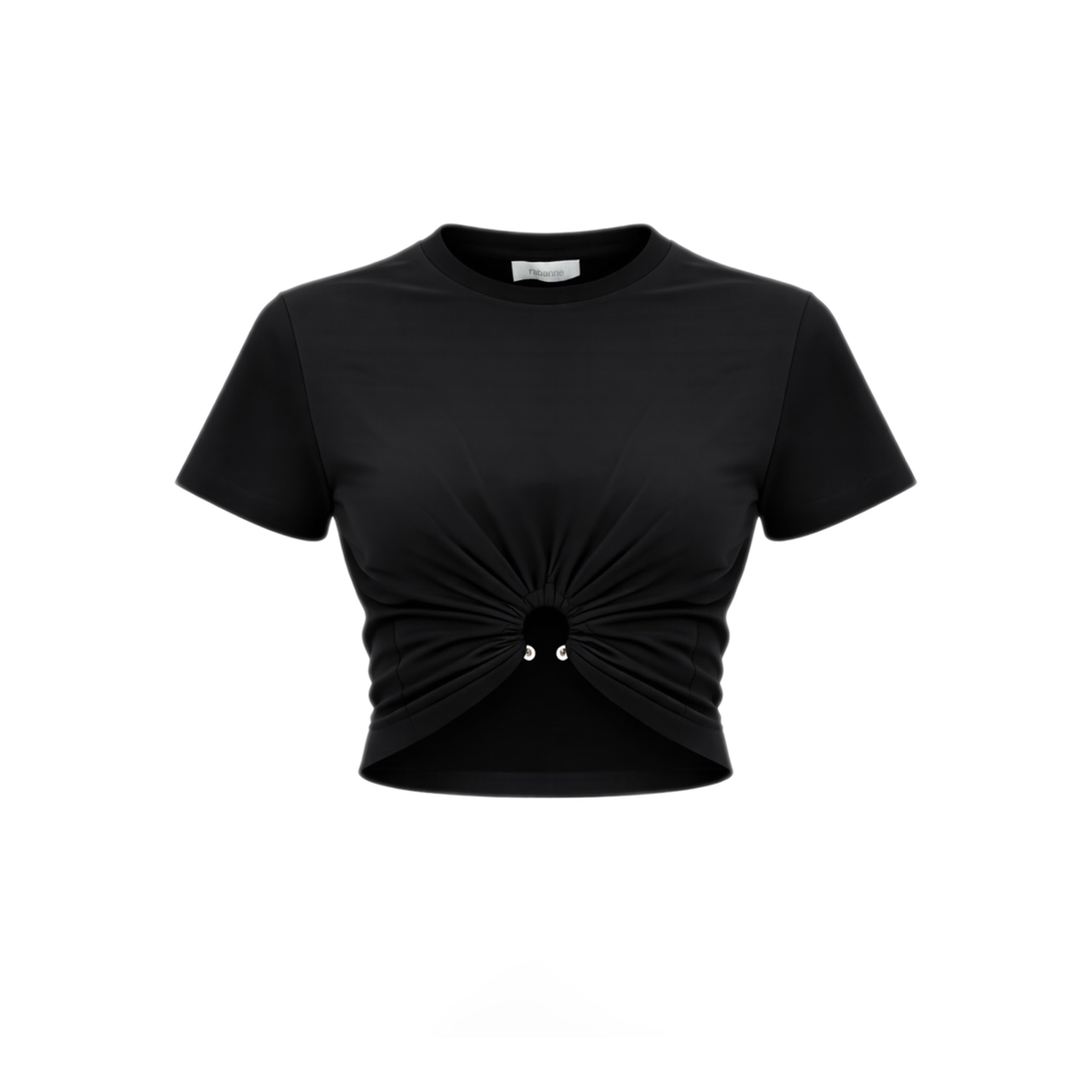 MAYFEYR - RABANNE - Cropped T Shirt - 23AJTO539CO0485P001