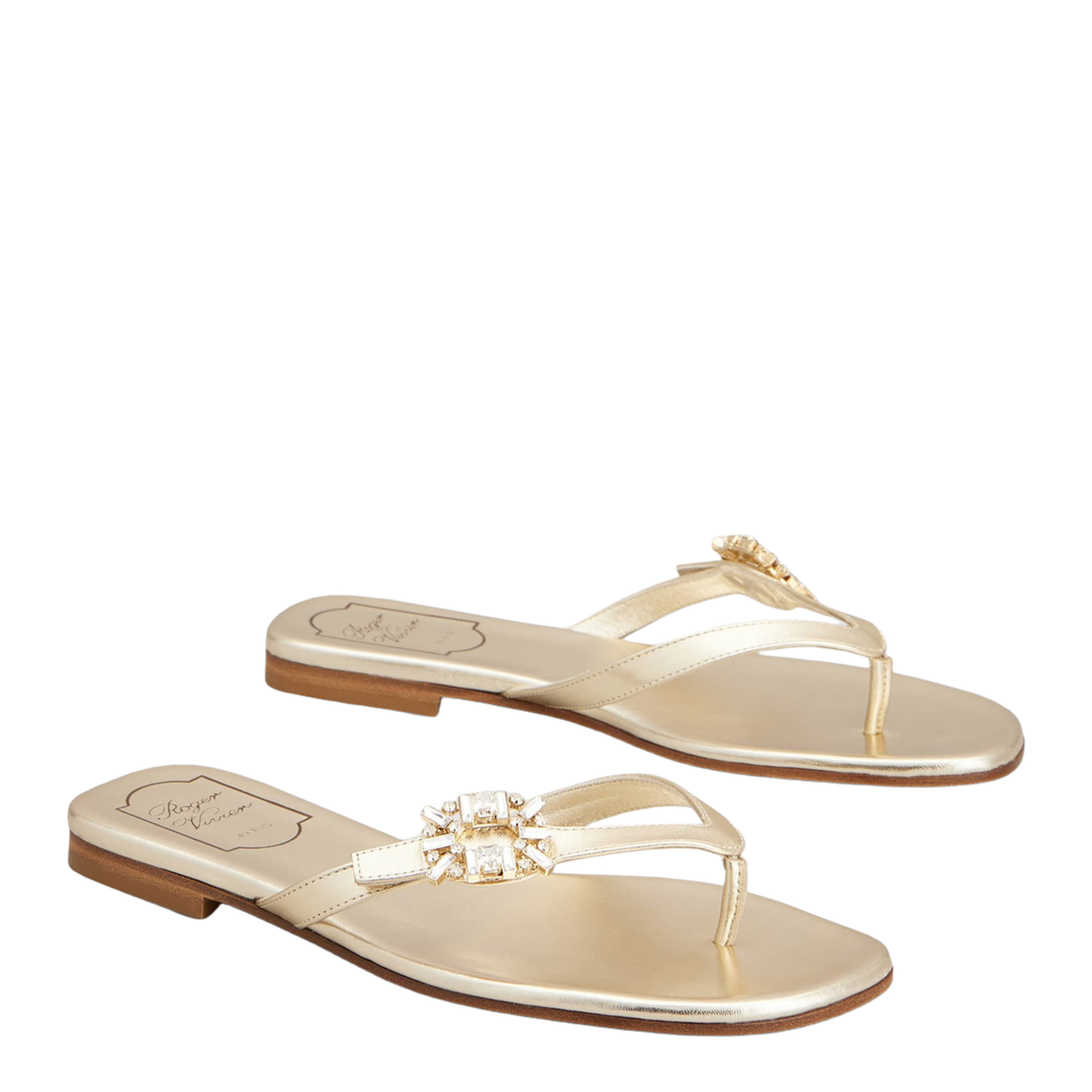 Crystal Slider Sandals