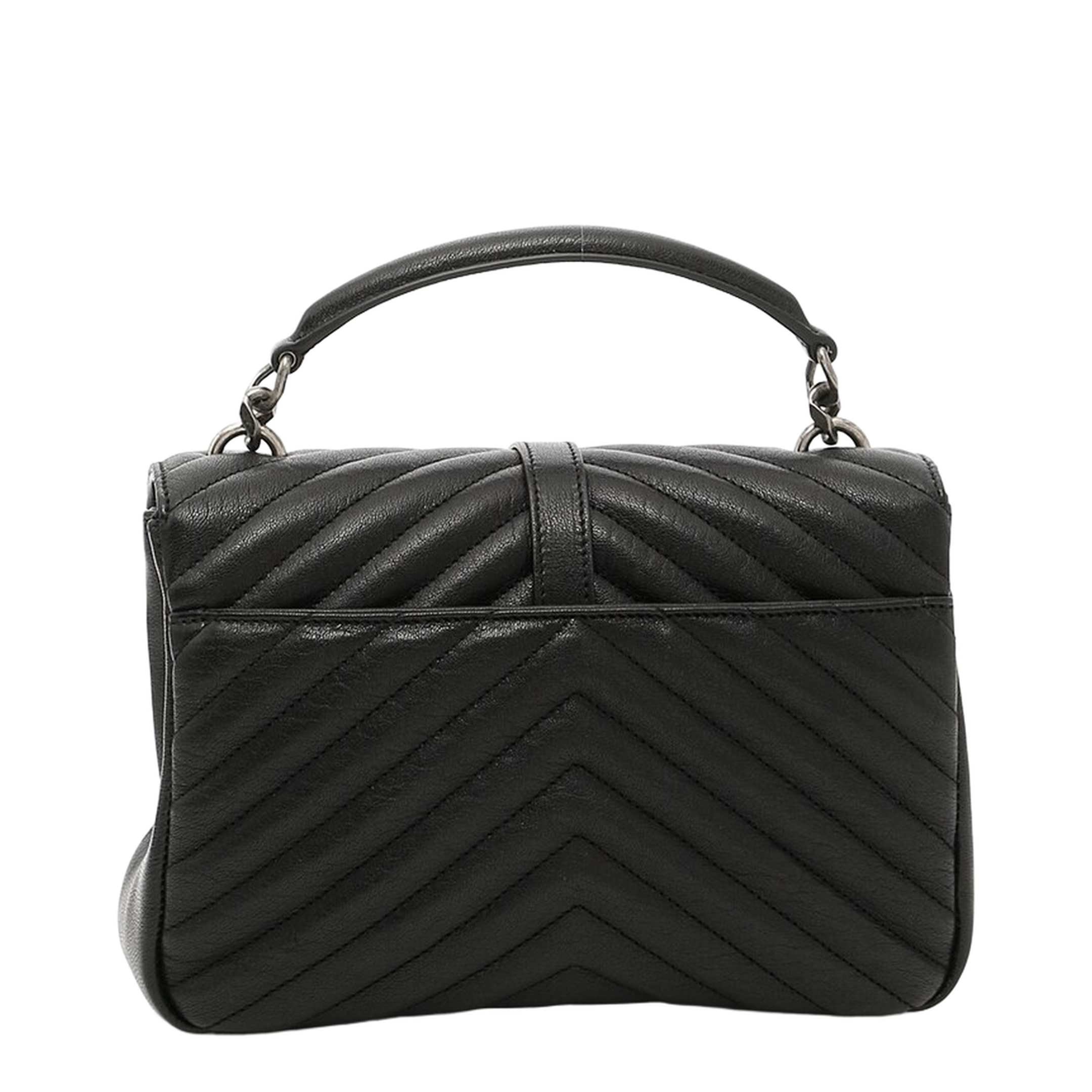 College Medium in Quilted Leather