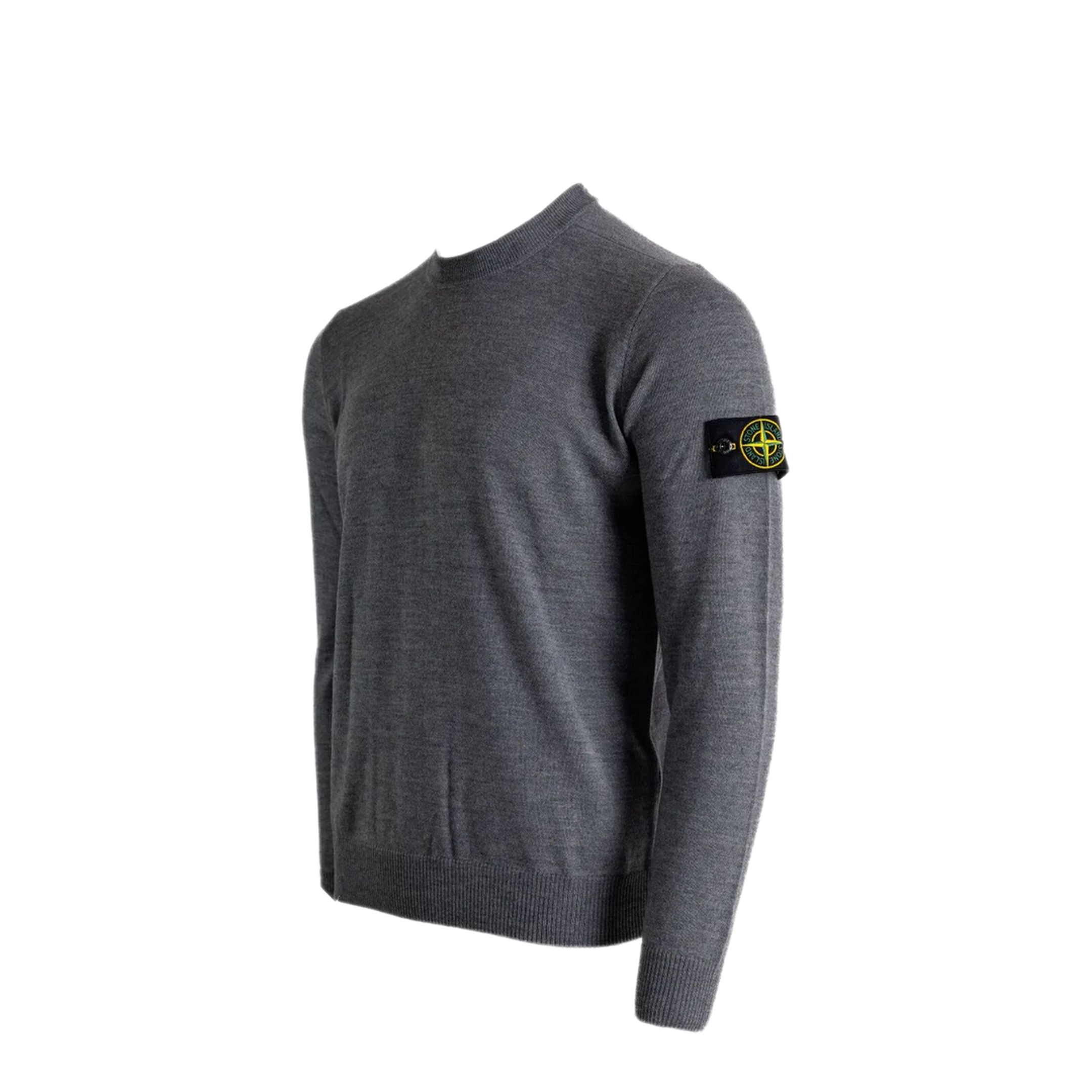 MAYFEYR - Stone Island - Lightweight Wool Crew Neck Pullover - K2S155100071S00C4