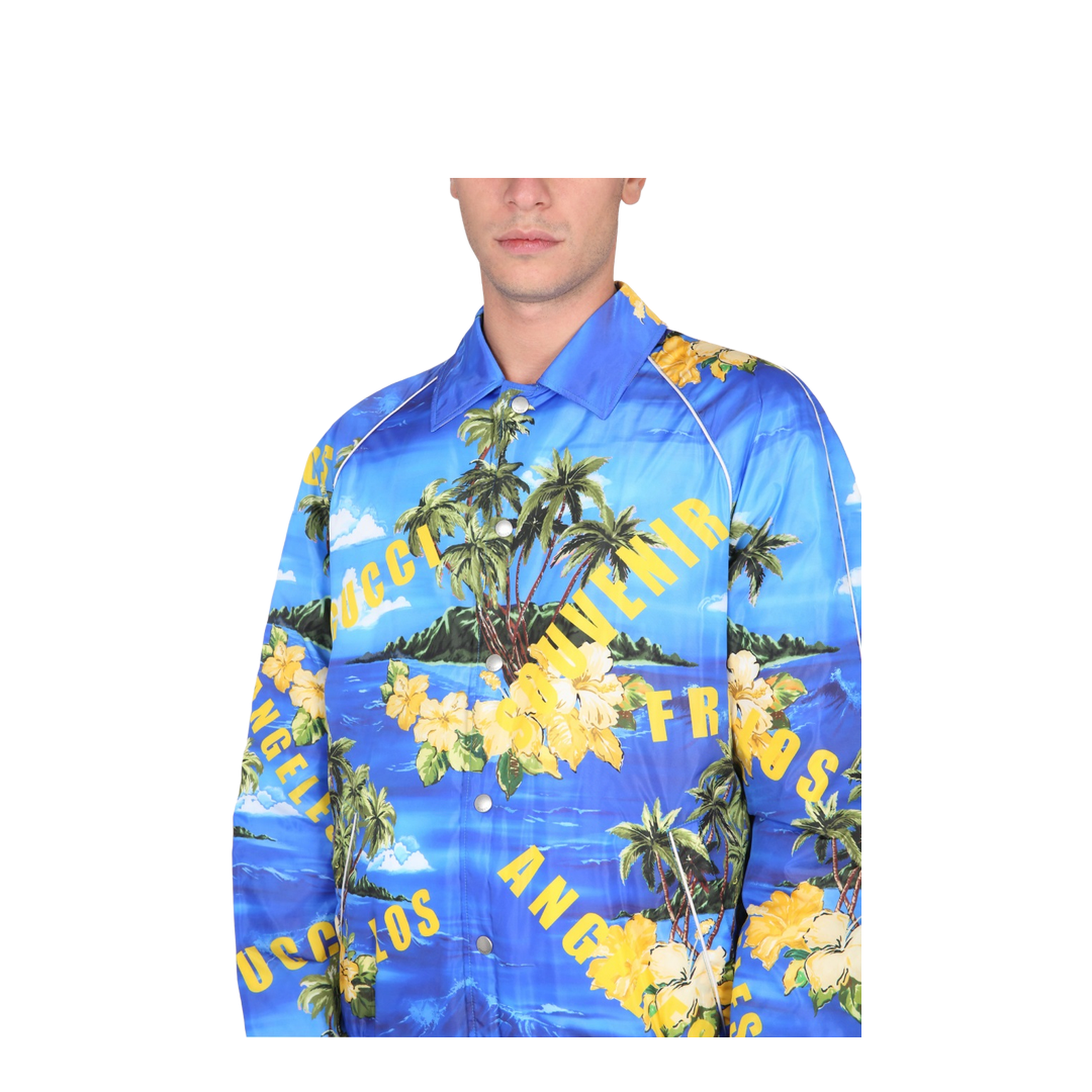 Nylon Jacket With Print