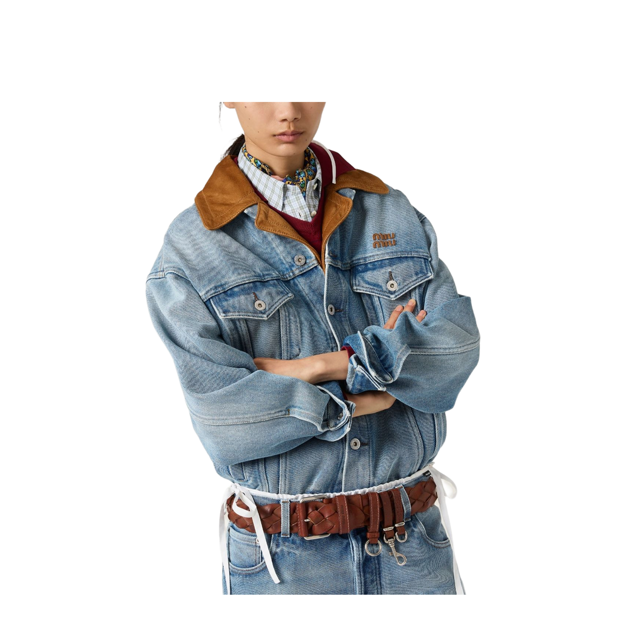 MAYFEYR - Miu Miu - Light Blue Coats - GWB313196YF0013