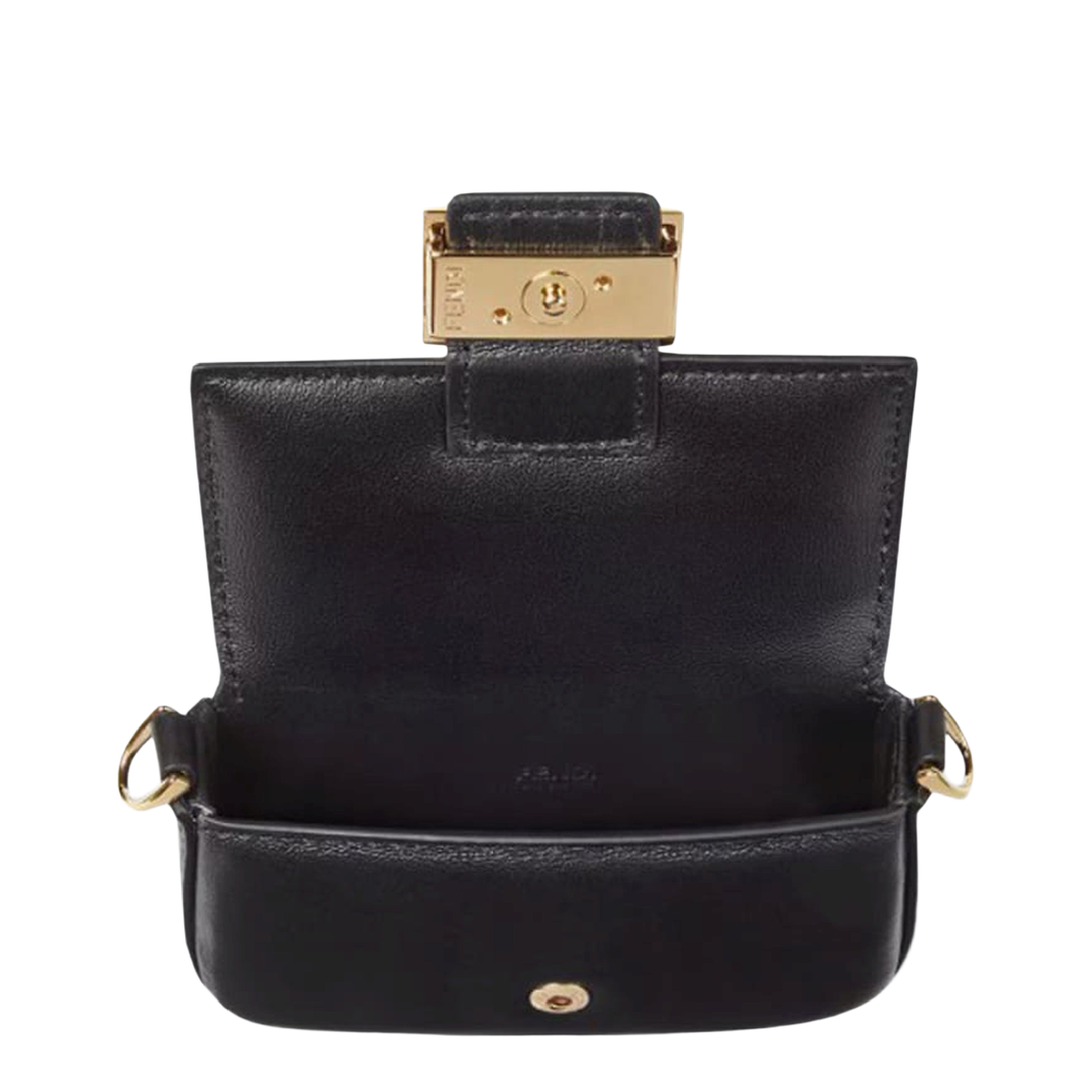 MAYFEYR - Fendi - Nano Baguette Charm Black - 7AS414AYIXF0KUR