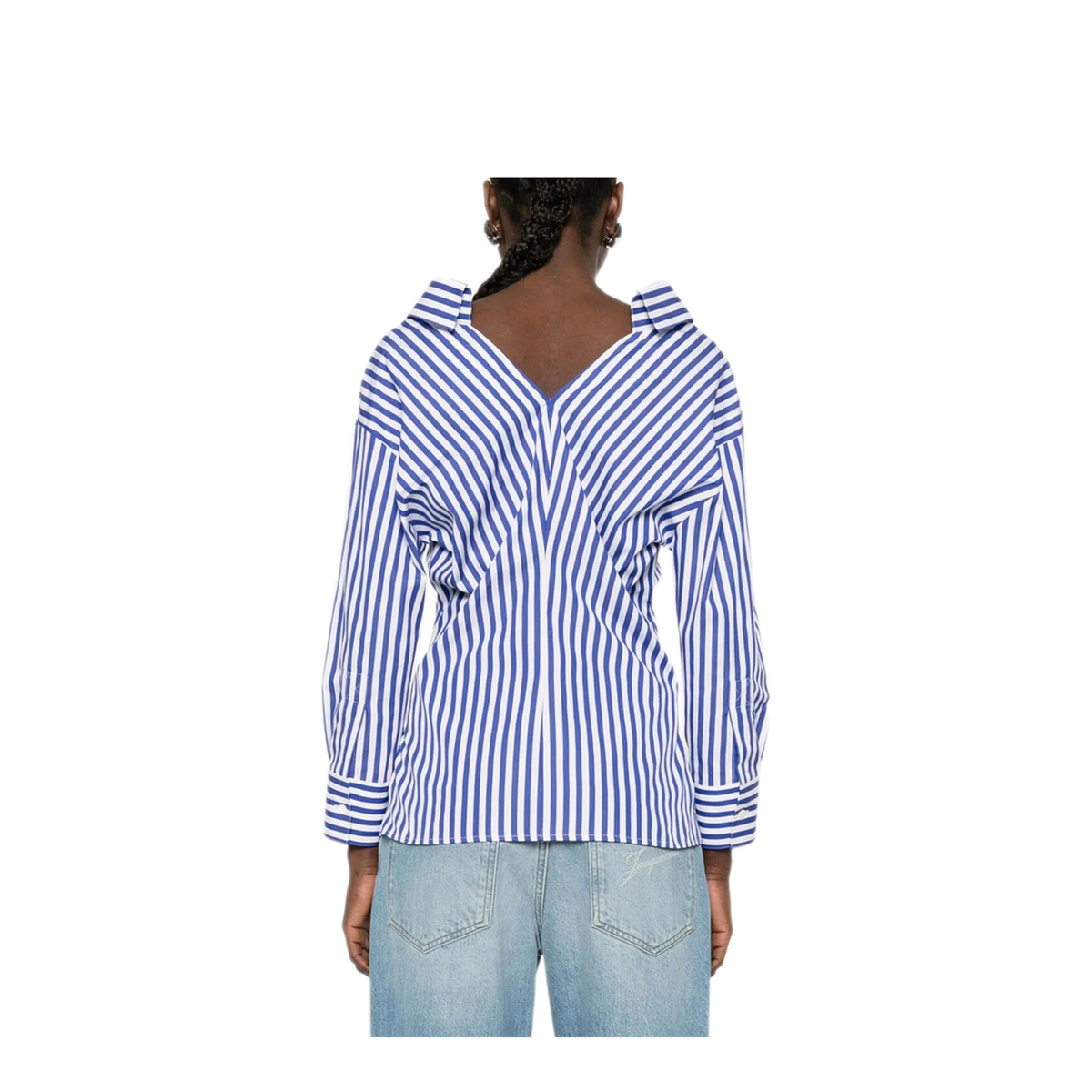 MAYFEYR - Givenchy - Slashed Striped Poplin Shirt - BW61JH16CN977