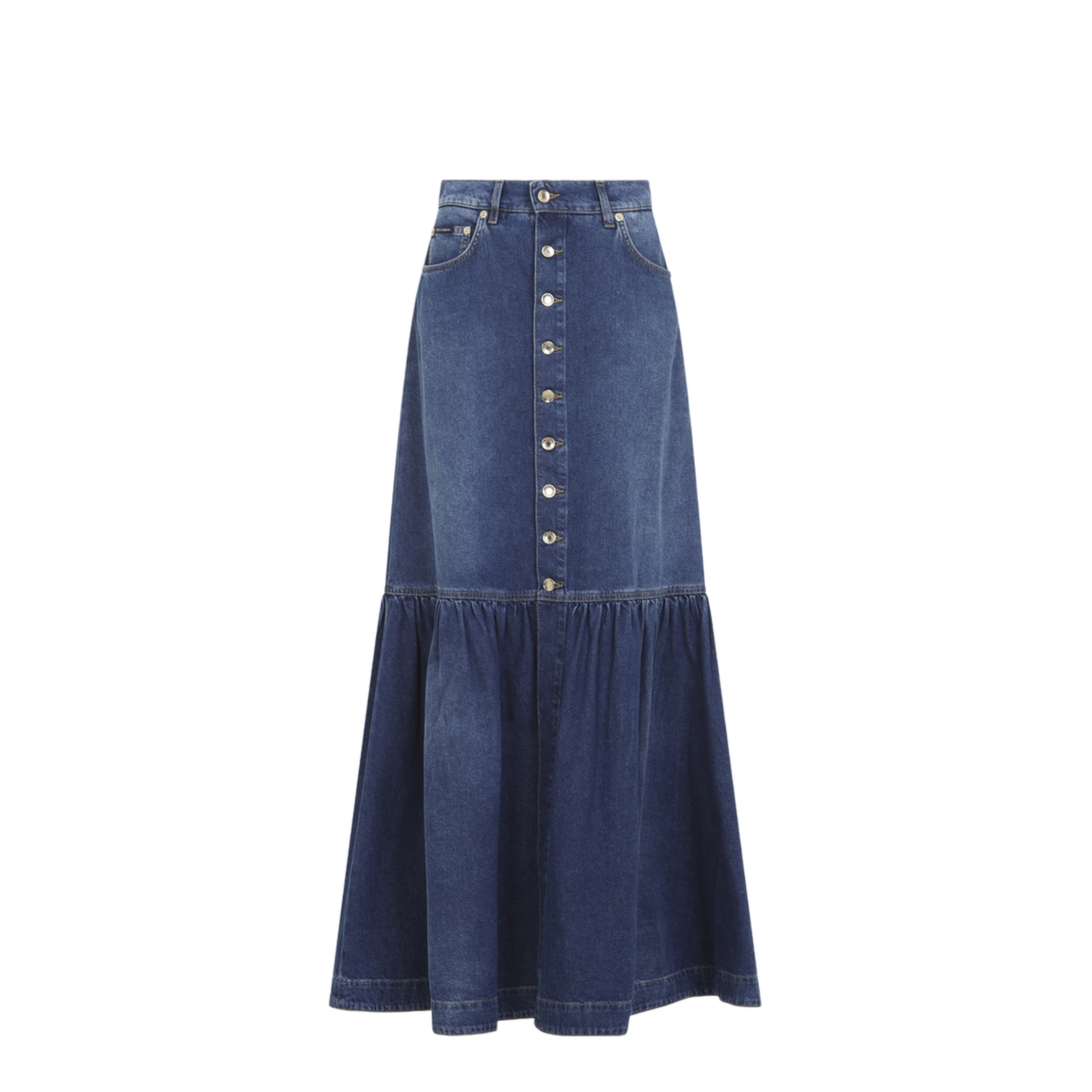 MAYFEYR - Dolce & Gabbana - Long Denim Skirt - F4DDZDG8PH5