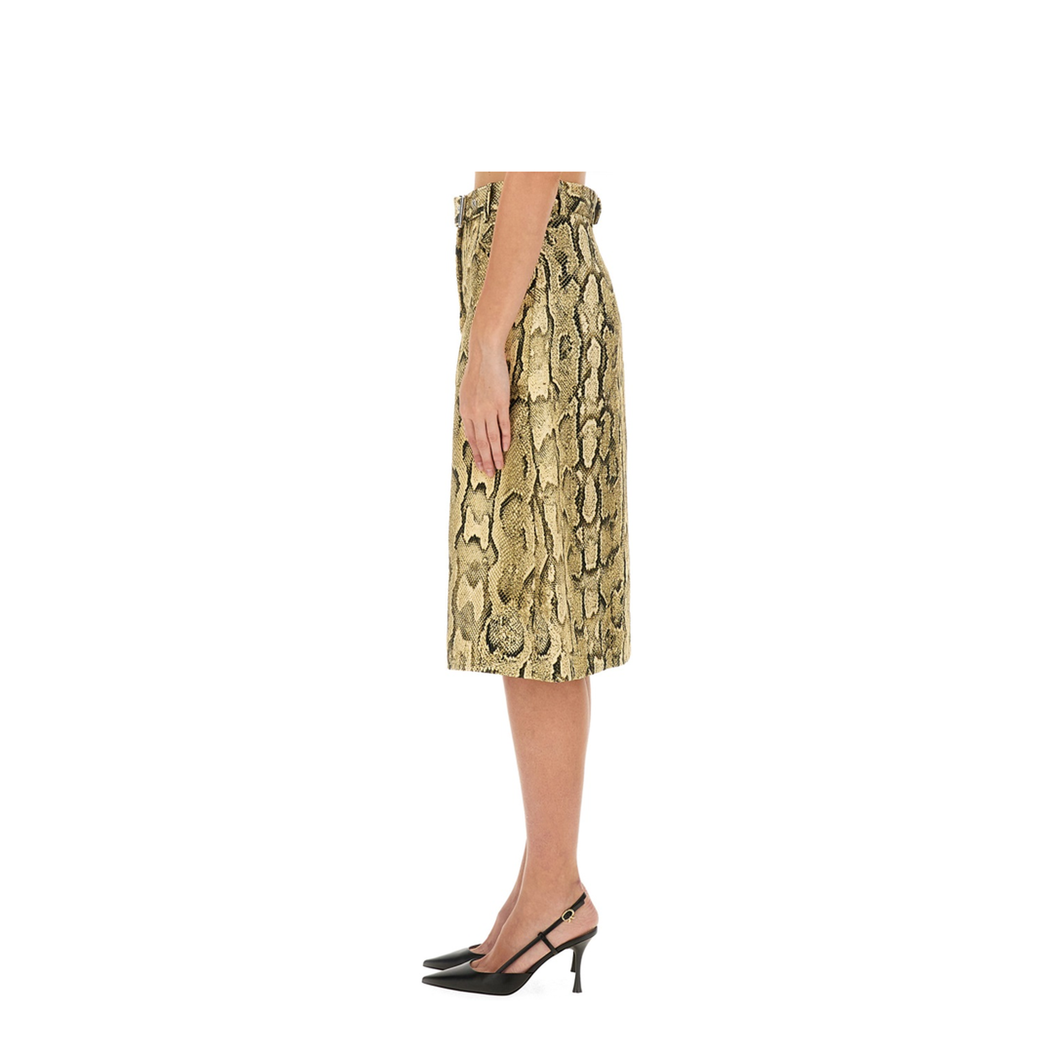 Skirt with Animal Pattern