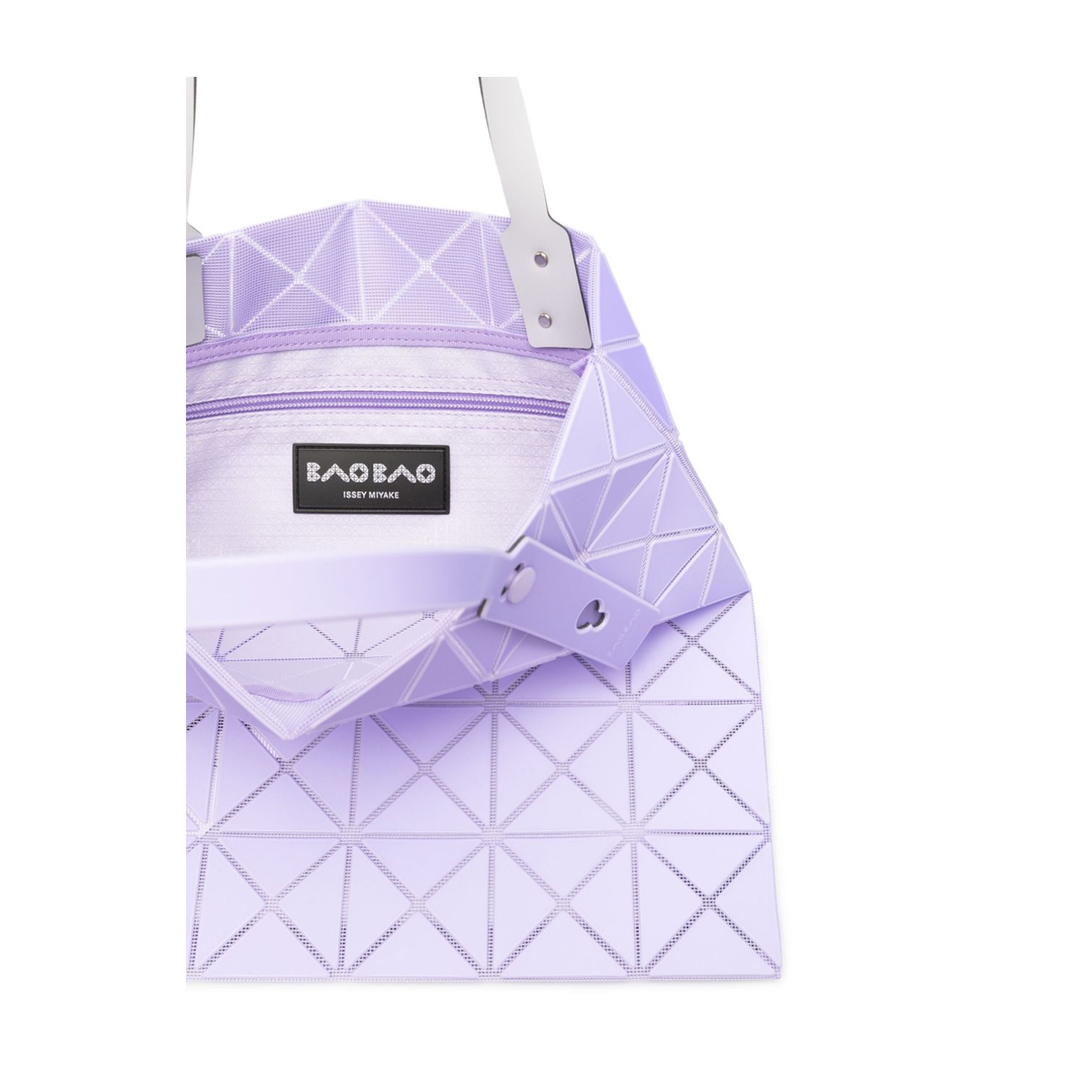 Lilac Geometric Pattern Bag