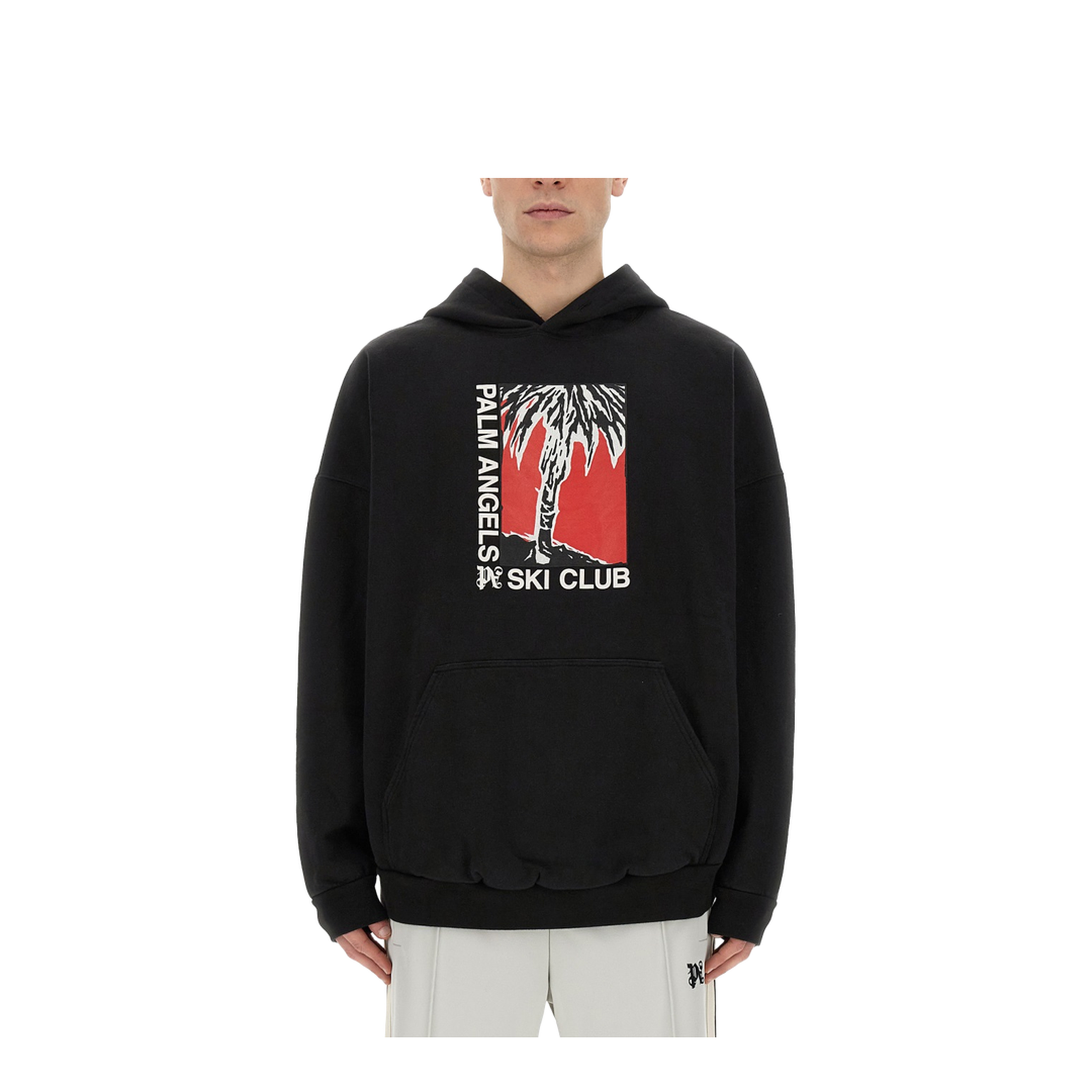 Ski Club Print Sweatshirt