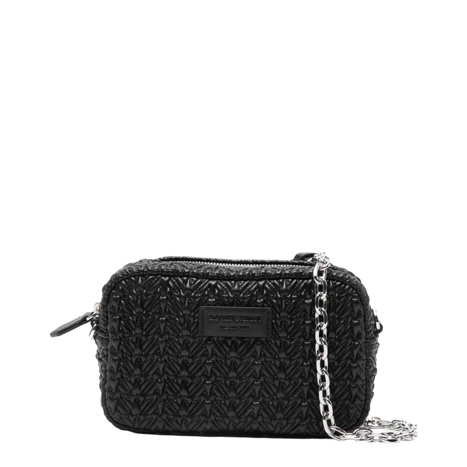 Embossed Camera Case with Chain Strap